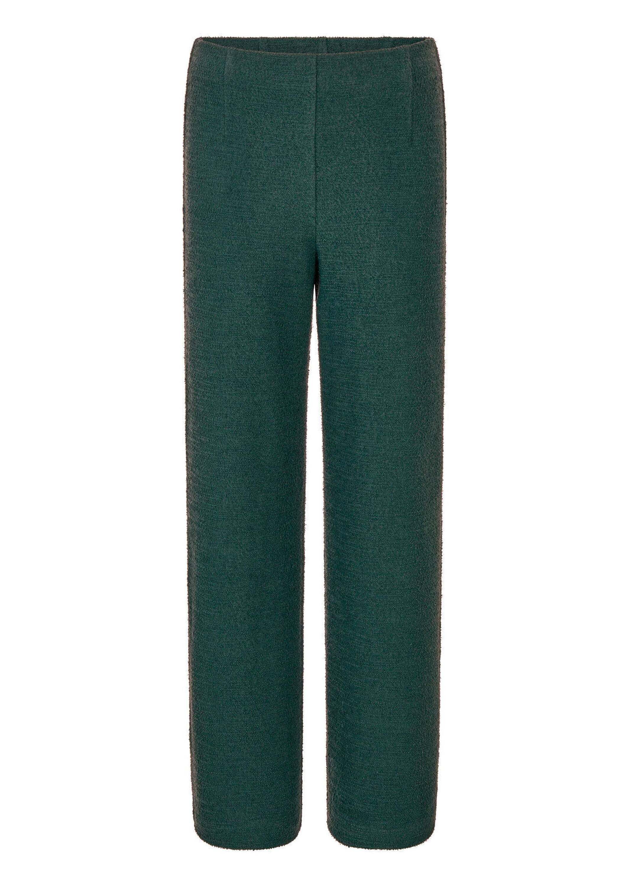 Schlupfhose Kurzgröße: Elegante Palazzohose VERA in Bouclé
