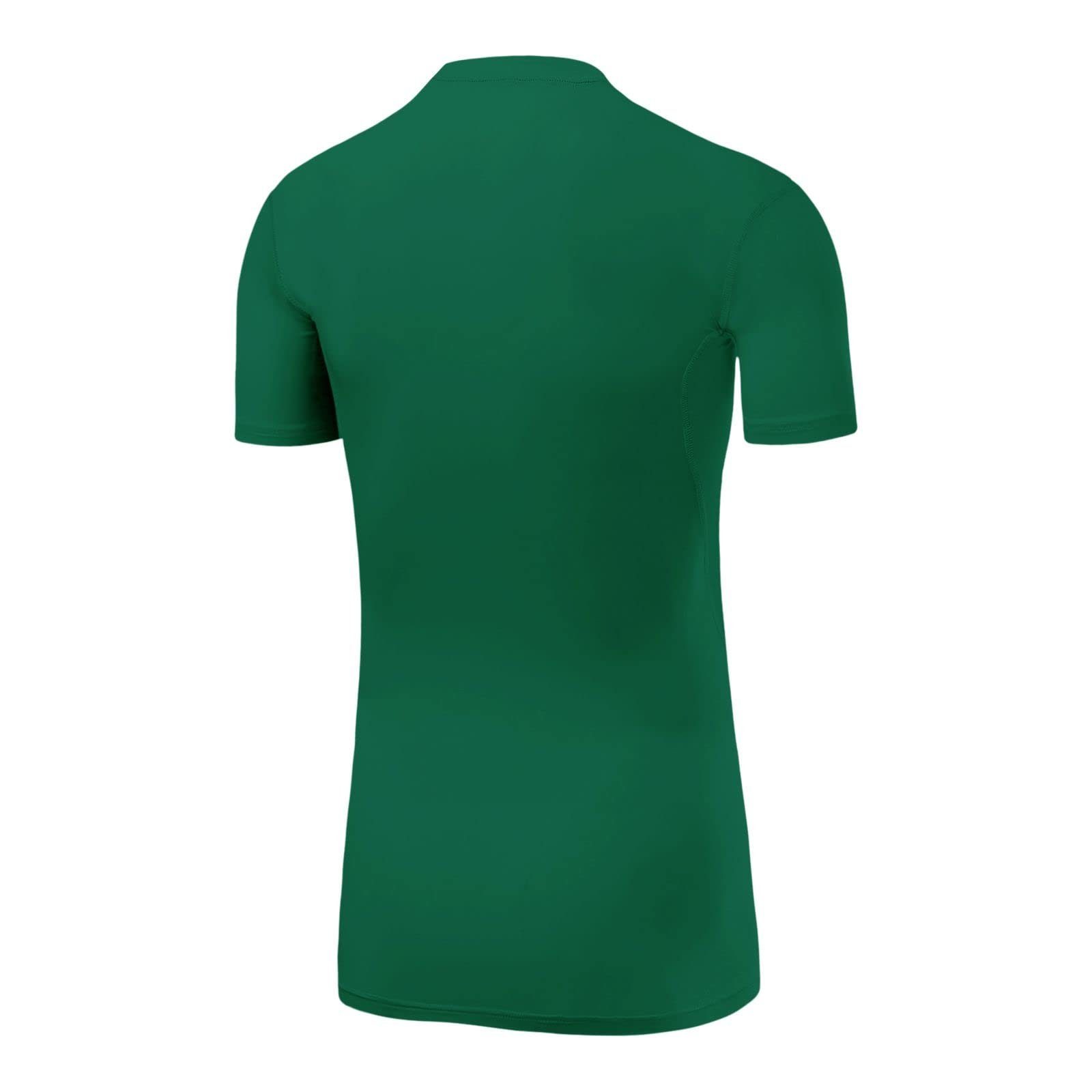 TCA Funktionsunterhemd TCA Herren HyperFusion Sportshirt, kurzärmlig, - elastisch Grün