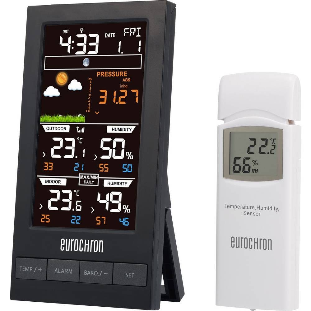 Eurochron Funk-Wetterstation EFWS S250 Wetterstation