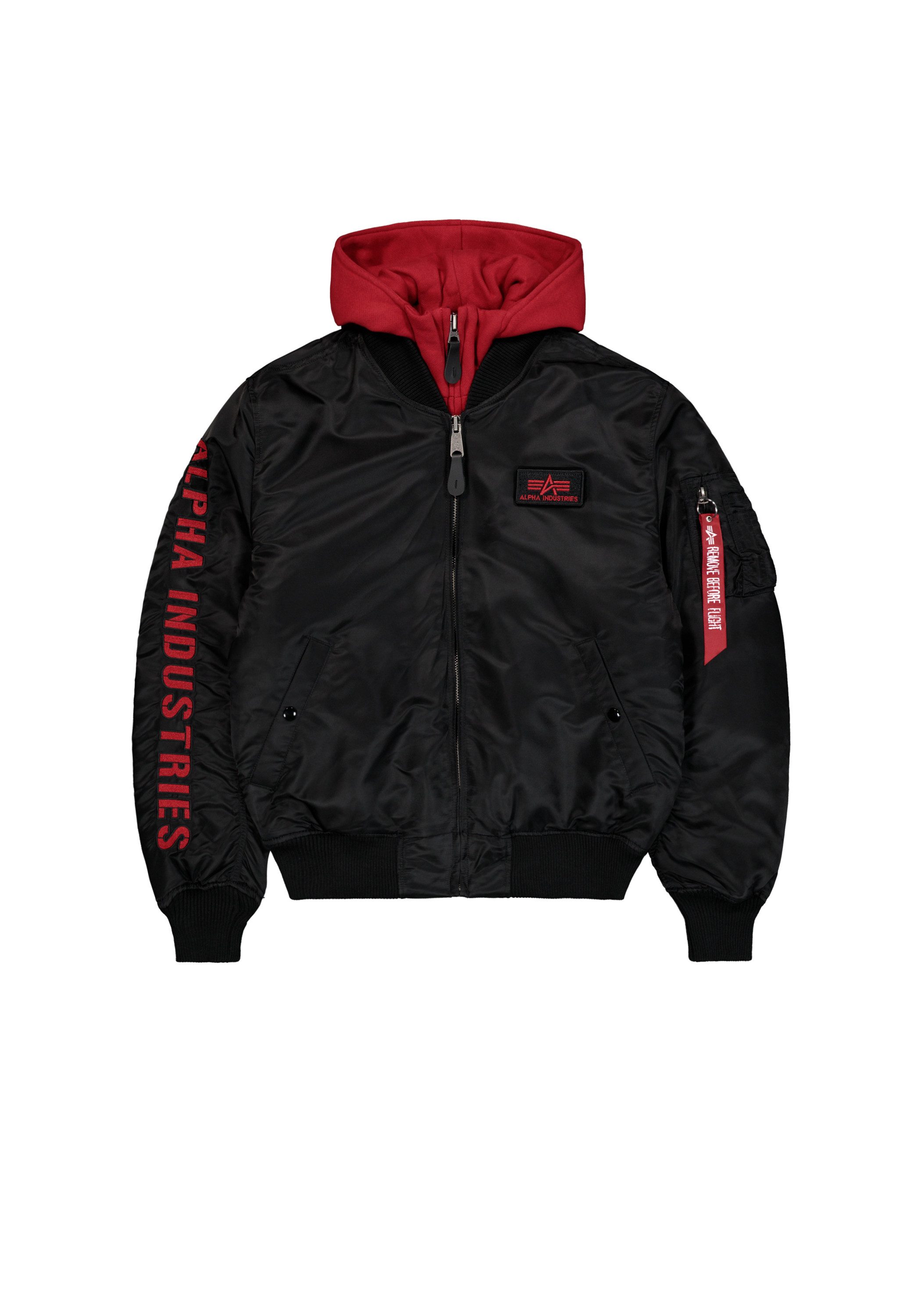 black/red