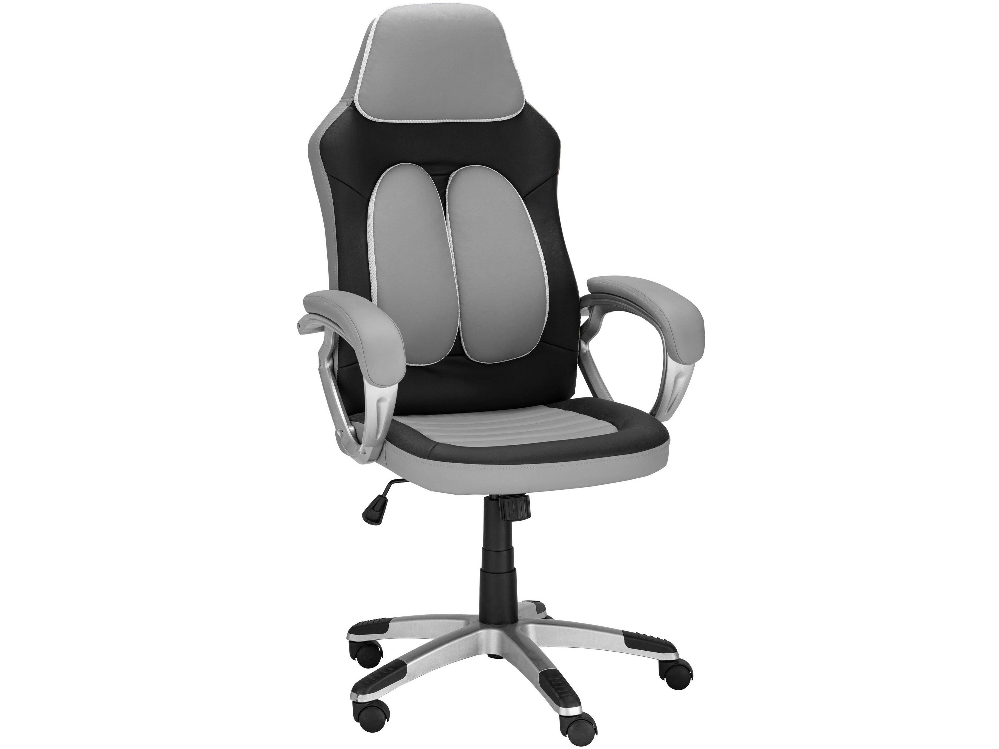 loft24 Gaming-Stuhl Nemo (1 St), Lederoptik, Schreibtischstuhl, 42-52 Bezug in cm Sitzhöhe