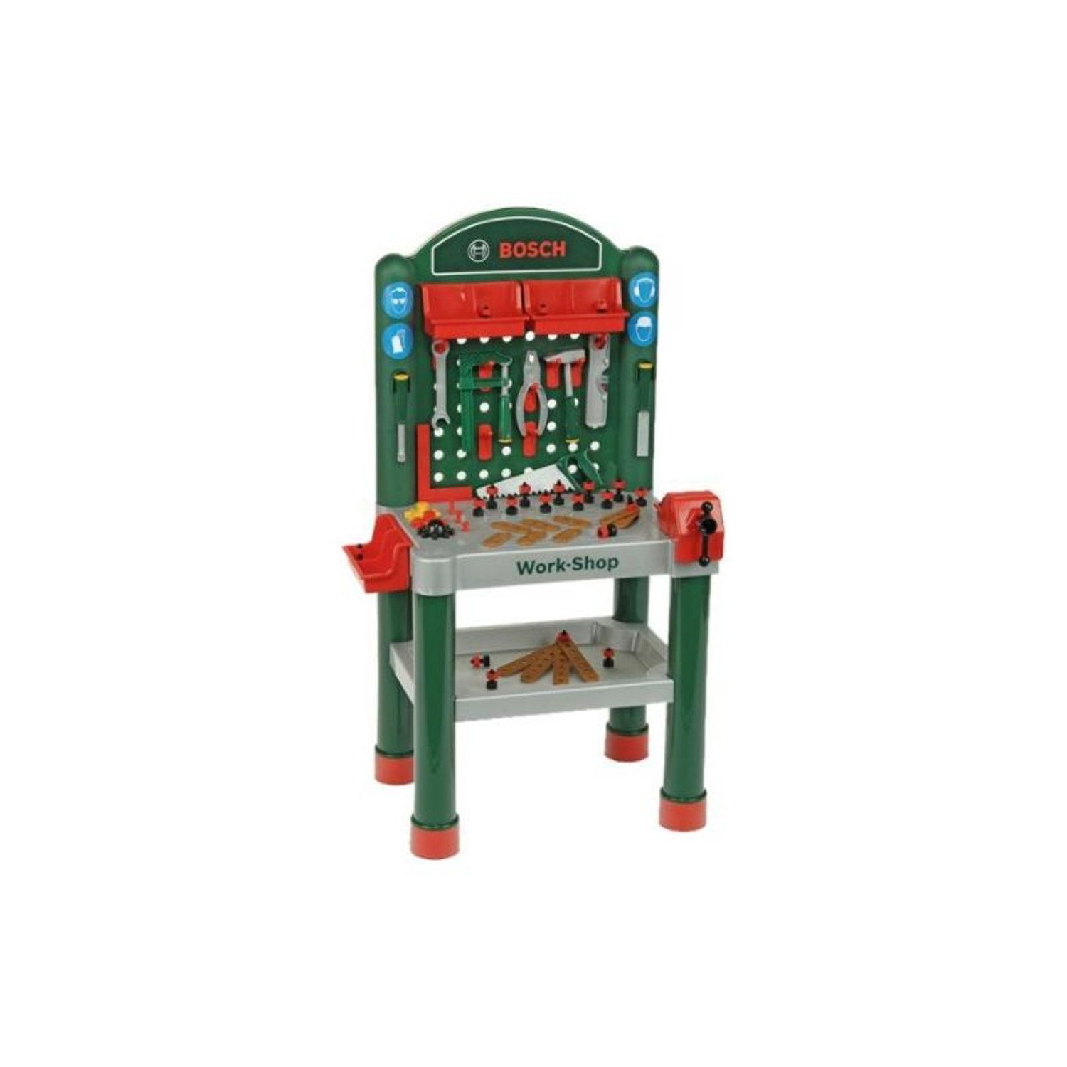 Theo Klein Spielwerkbank 8320 Bosch Werkbank grün, 102x43x5 günstig online kaufen