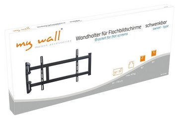 my wall HP27AL TV-Wandhalterung, (bis 70 Zoll, Packung, 1-teilig, Wandhalter für Flachbildschirme)