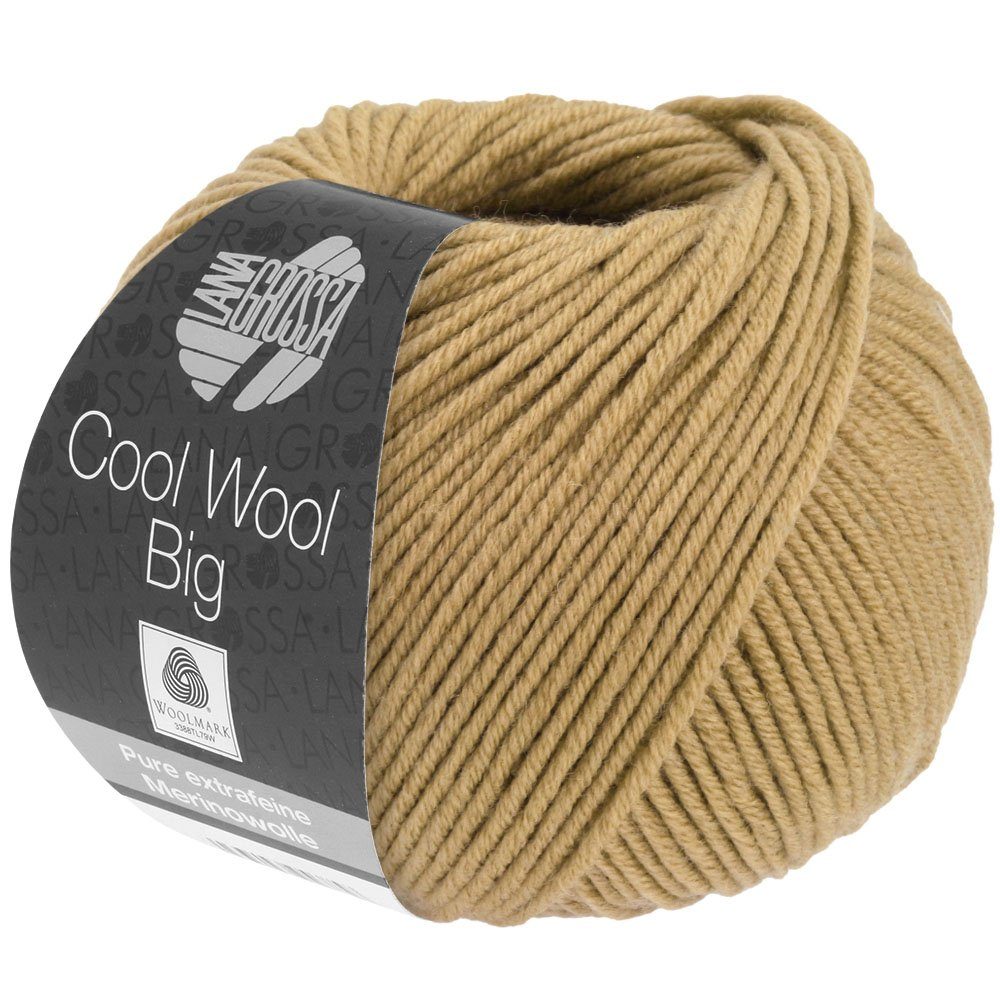LANA GROSSA COOL WOOL BIG Häkelwolle, 120 m (Klassiker aus purer, extrafeiner Merinowolle), 50 g
