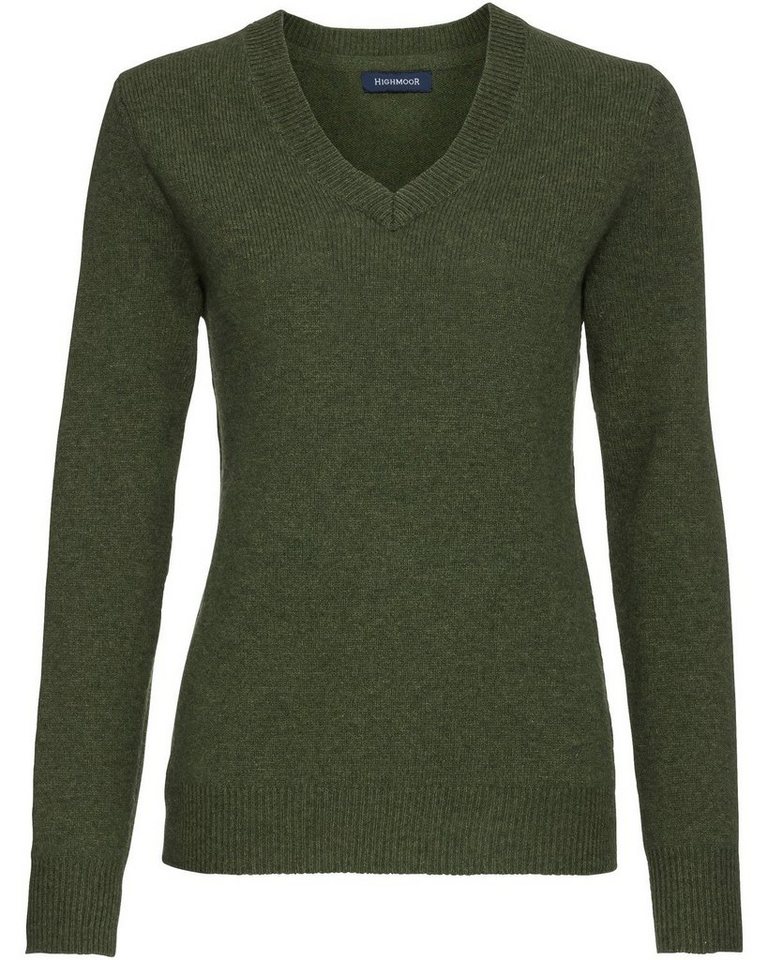 Highmoor V-Pullover aus Lambswool Highmoor V-Pullover aus Lambswool