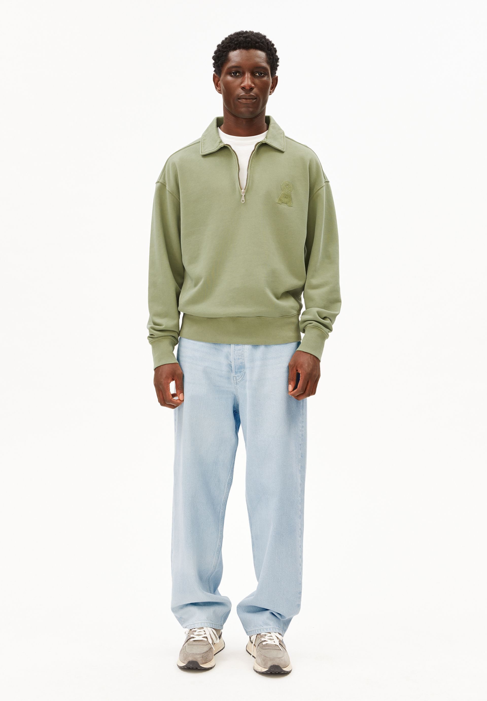 Armedangels Sweatshirt ICONIC Å GMT DYE Sweatshirts aus Bio-Baumwolle Relaxed Fit