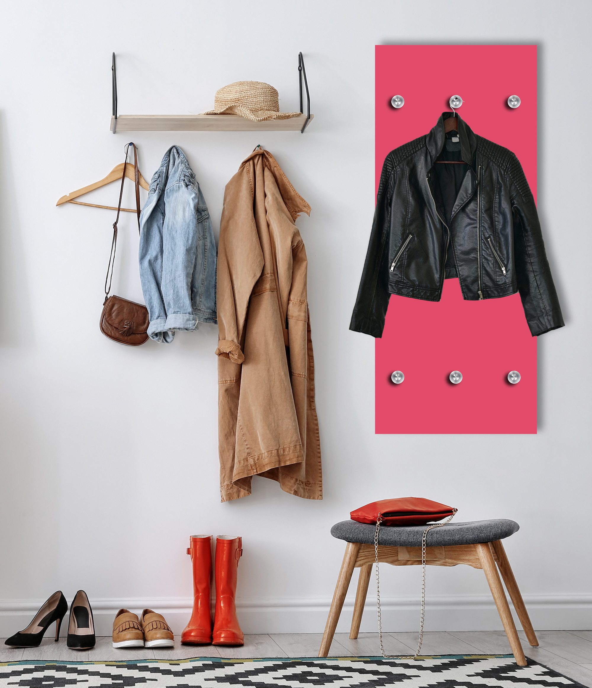 queence Wandgarderobe Bunte Wandgarderoben für wenig günstig online kaufen