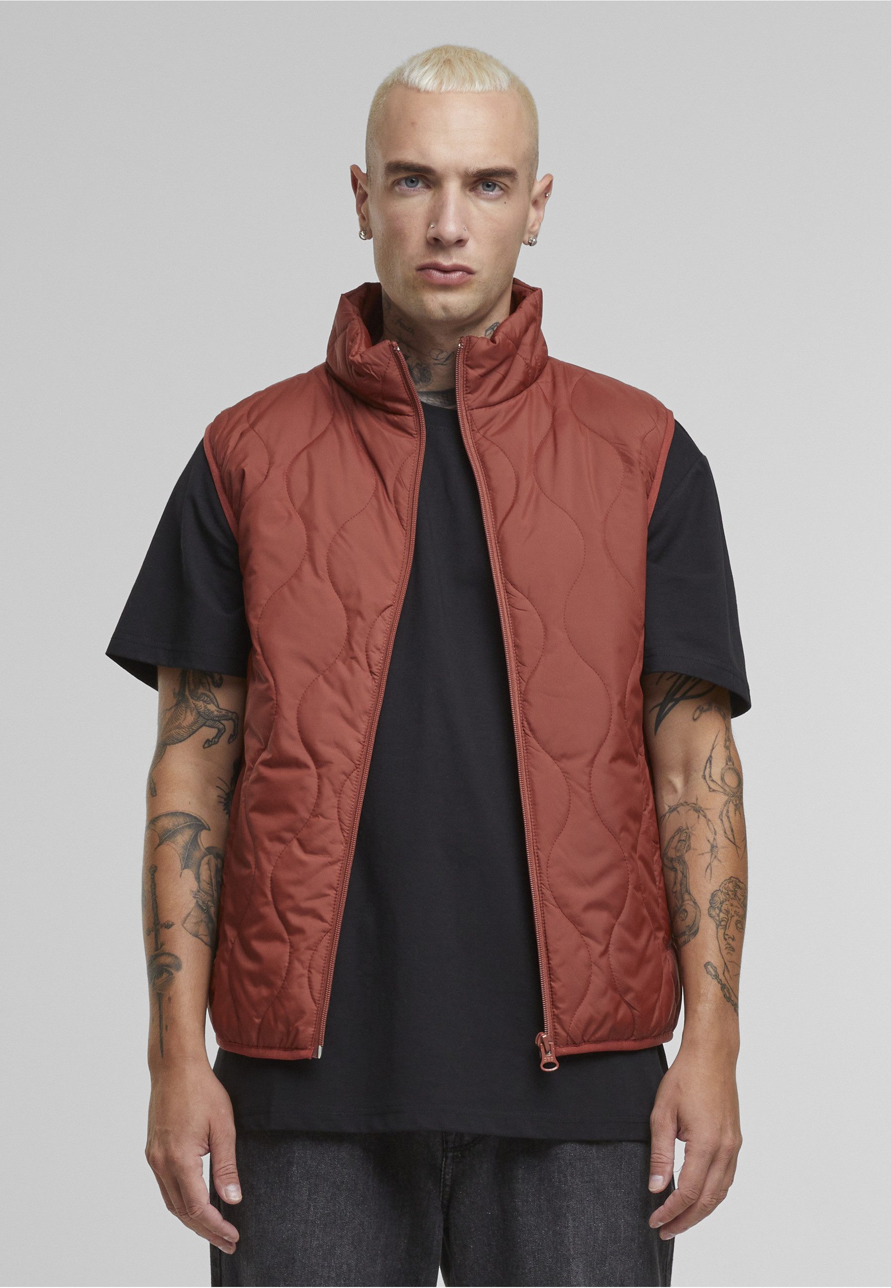 URBAN CLASSICS Steppweste Urban Classics Mens Super Light Bubble Vest (1-tlg) – Bild 5 von 5