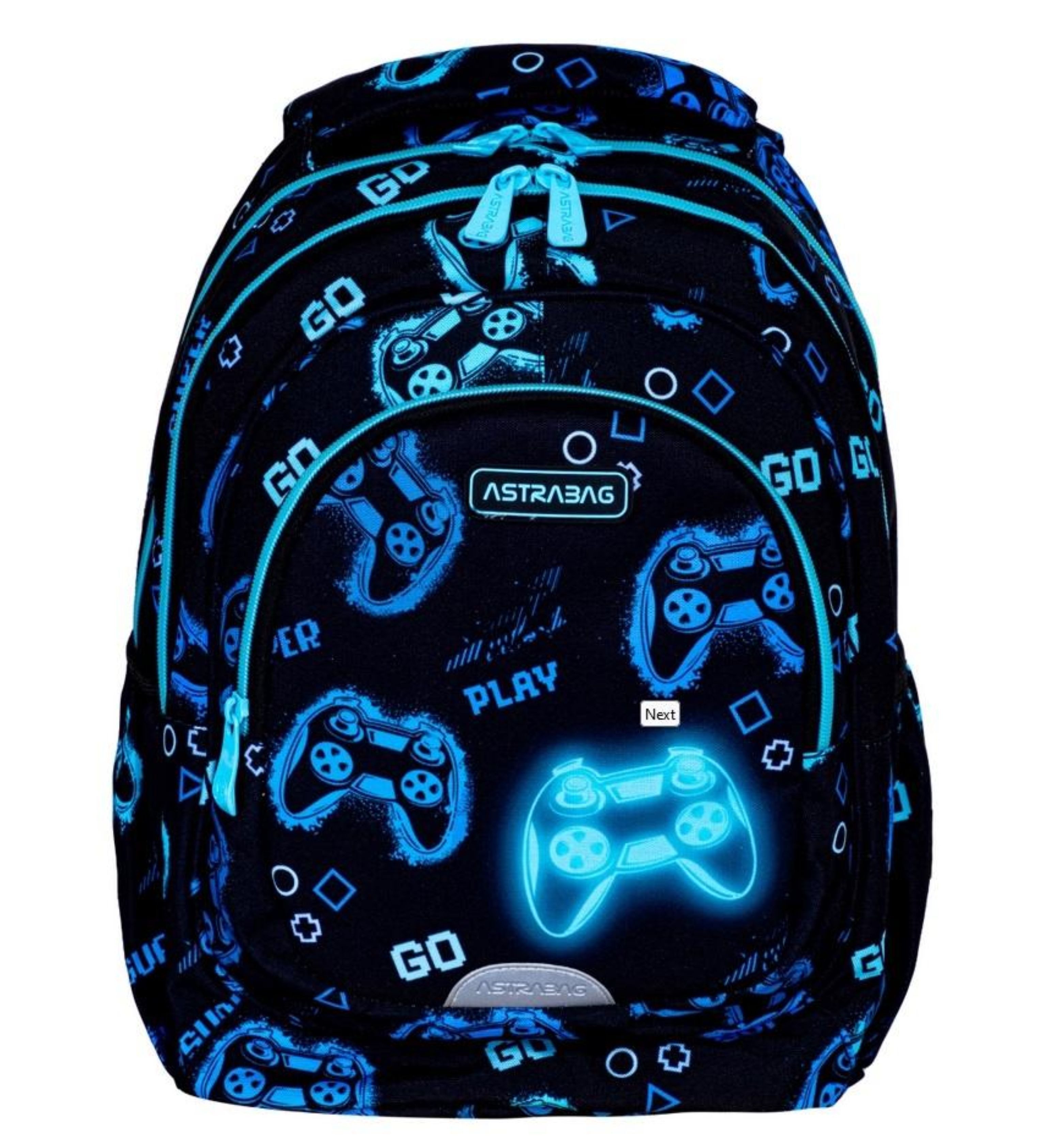 ASTRA Schulrucksack Schulrucksack Jungen 1-3 Klasse Gaming Go Playing AB330 AstraBag