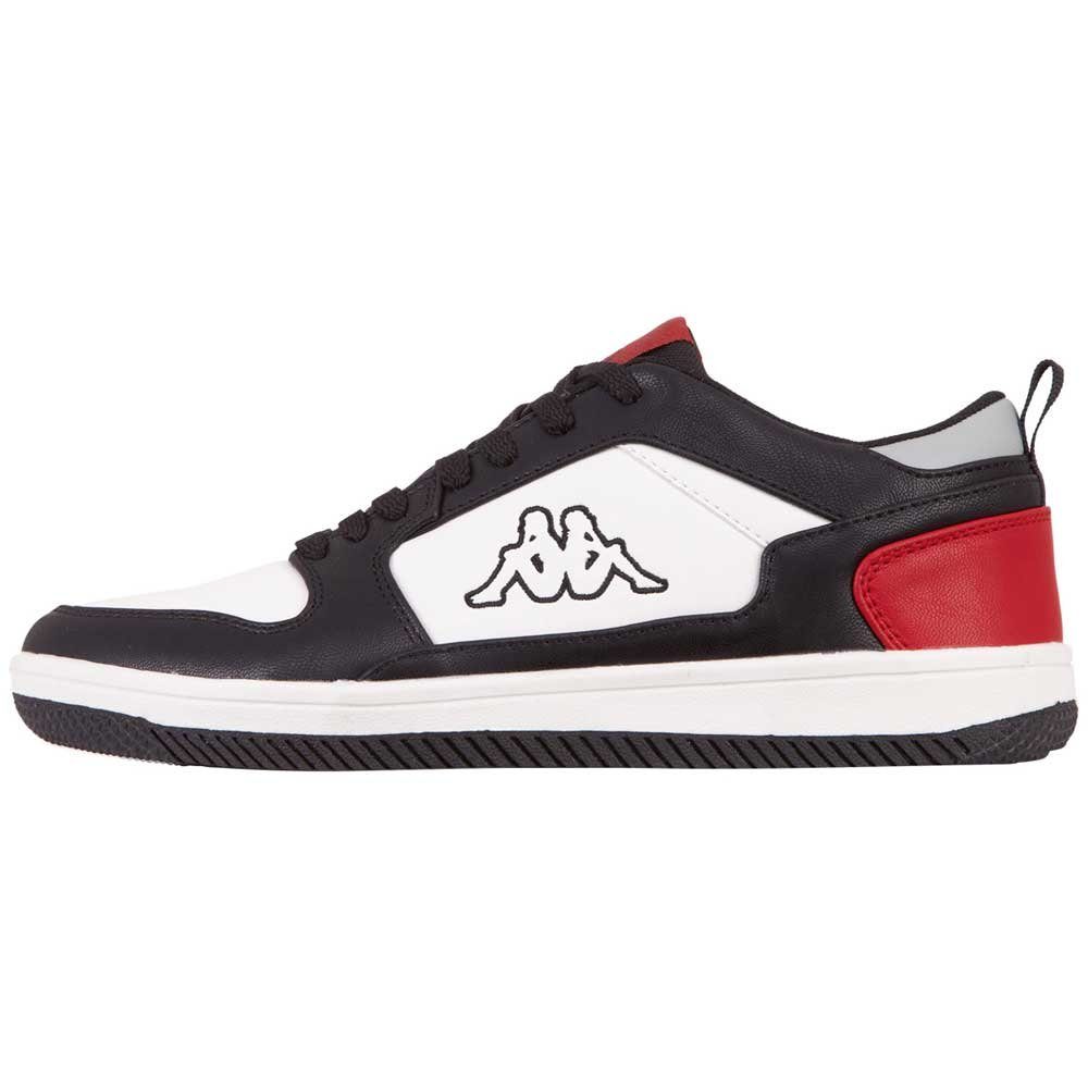 Kappa Sneaker - in angesagtem Retro Basketball Look black-red