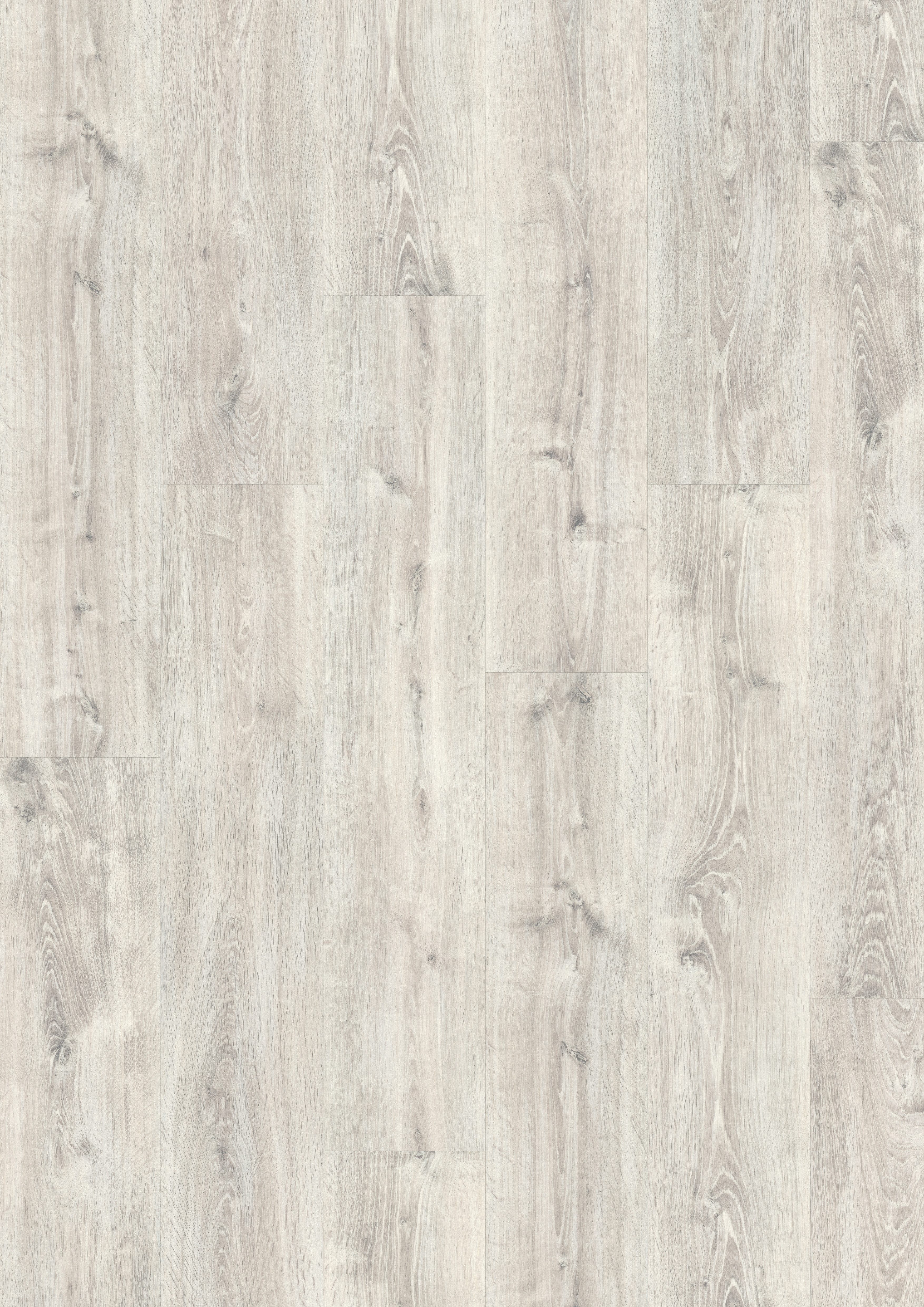 EGGER Vinylboden Aquadura+ EDF174 Waltham Eiche weiss (7,5mm; 2,543qm), Wasserbeständig, Holzbasierter elastischer Bodenbelag mit HDF Trägerplatte