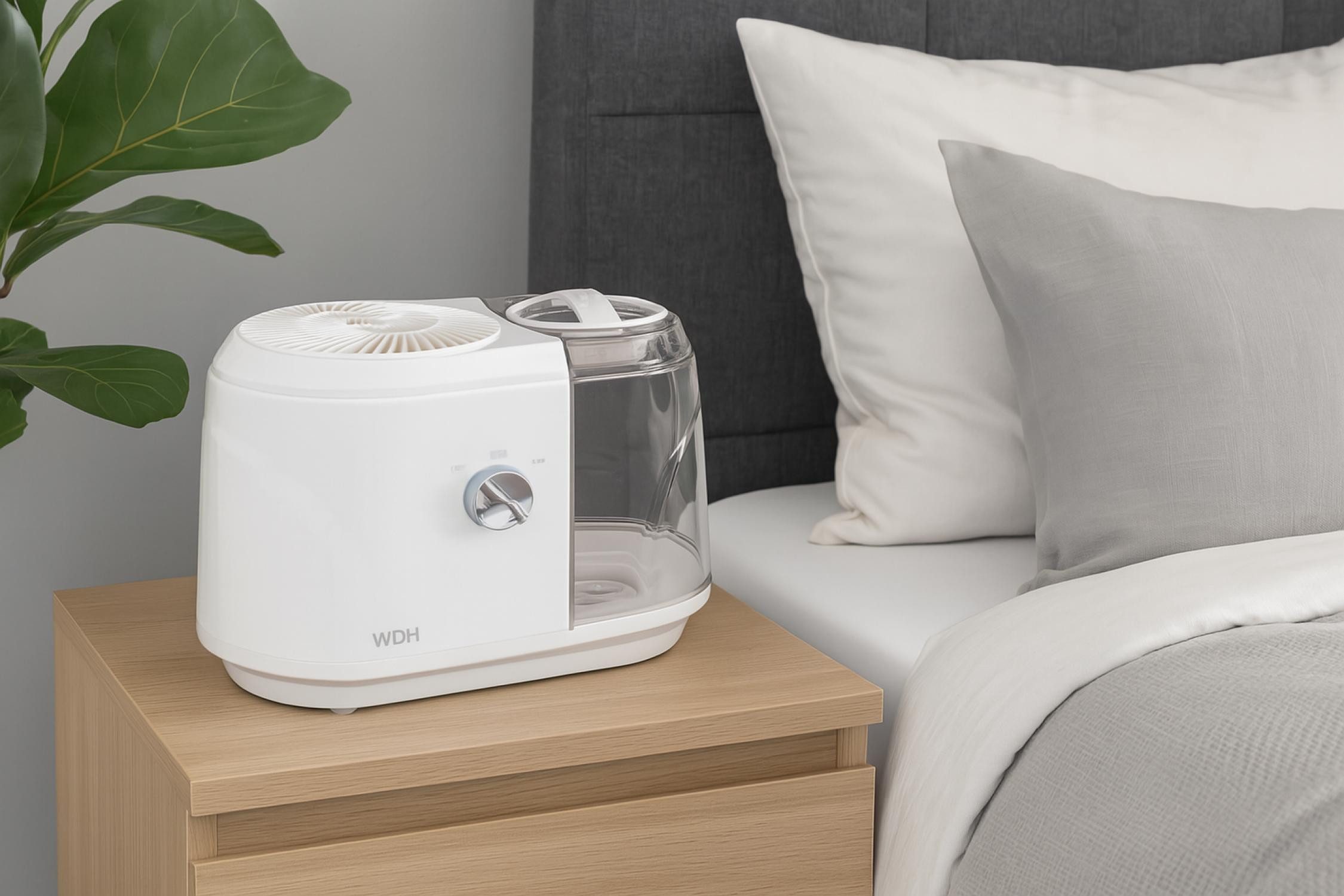 WDH Luftbefeuchter WDH-SA6501, 3,5 l Wassertank, Leichte Mobilität bei 2,2 Kg