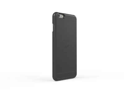 EXELIUM EXELIUM XFlat® UPMAI6S-B - Schutzcover (schwarz) mit Ladefunktion für Smartphone-Halterung