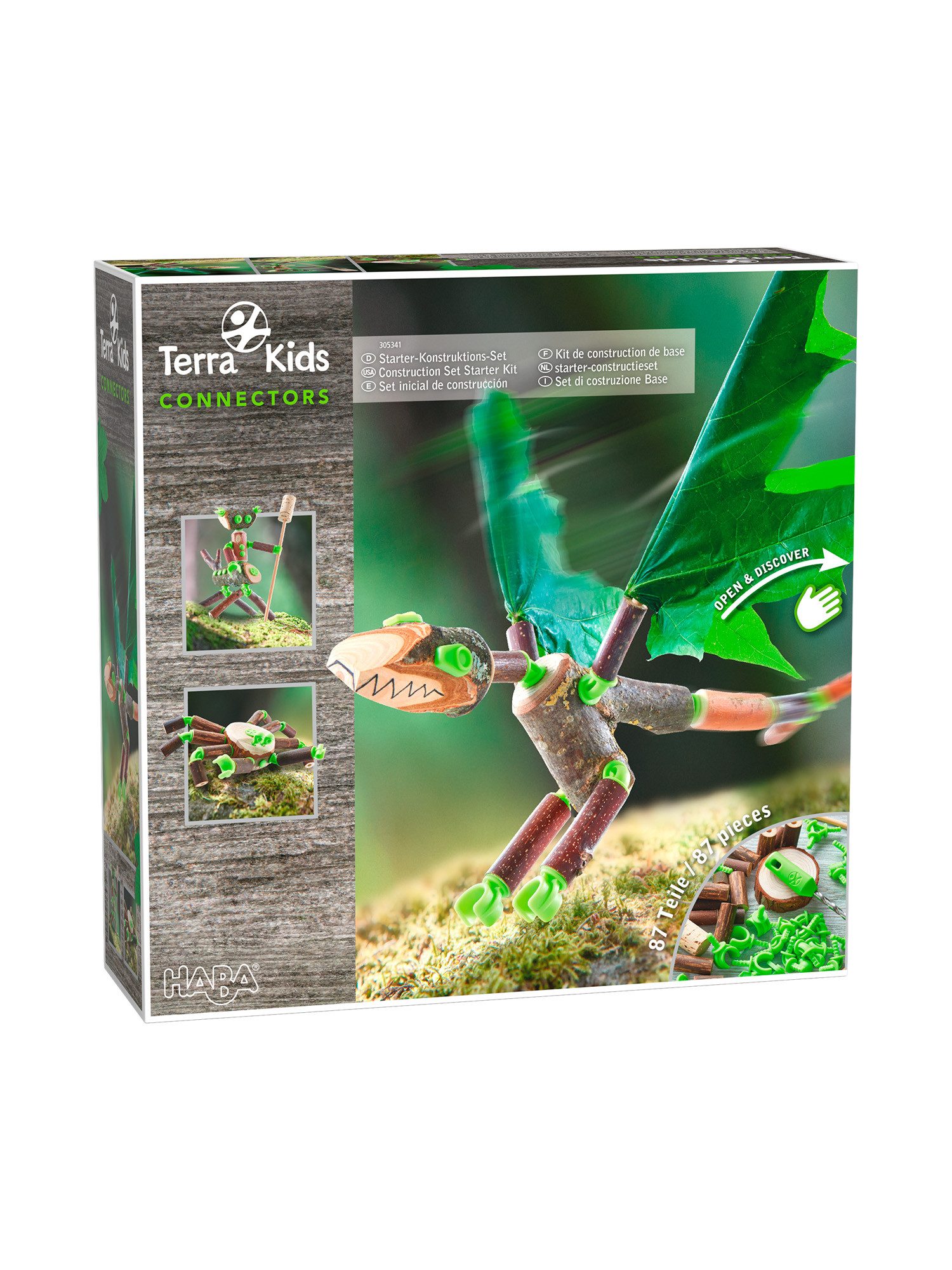 Terra Kids Connectors – Starter-Konstruktions-Set Konstruktions-Spielset