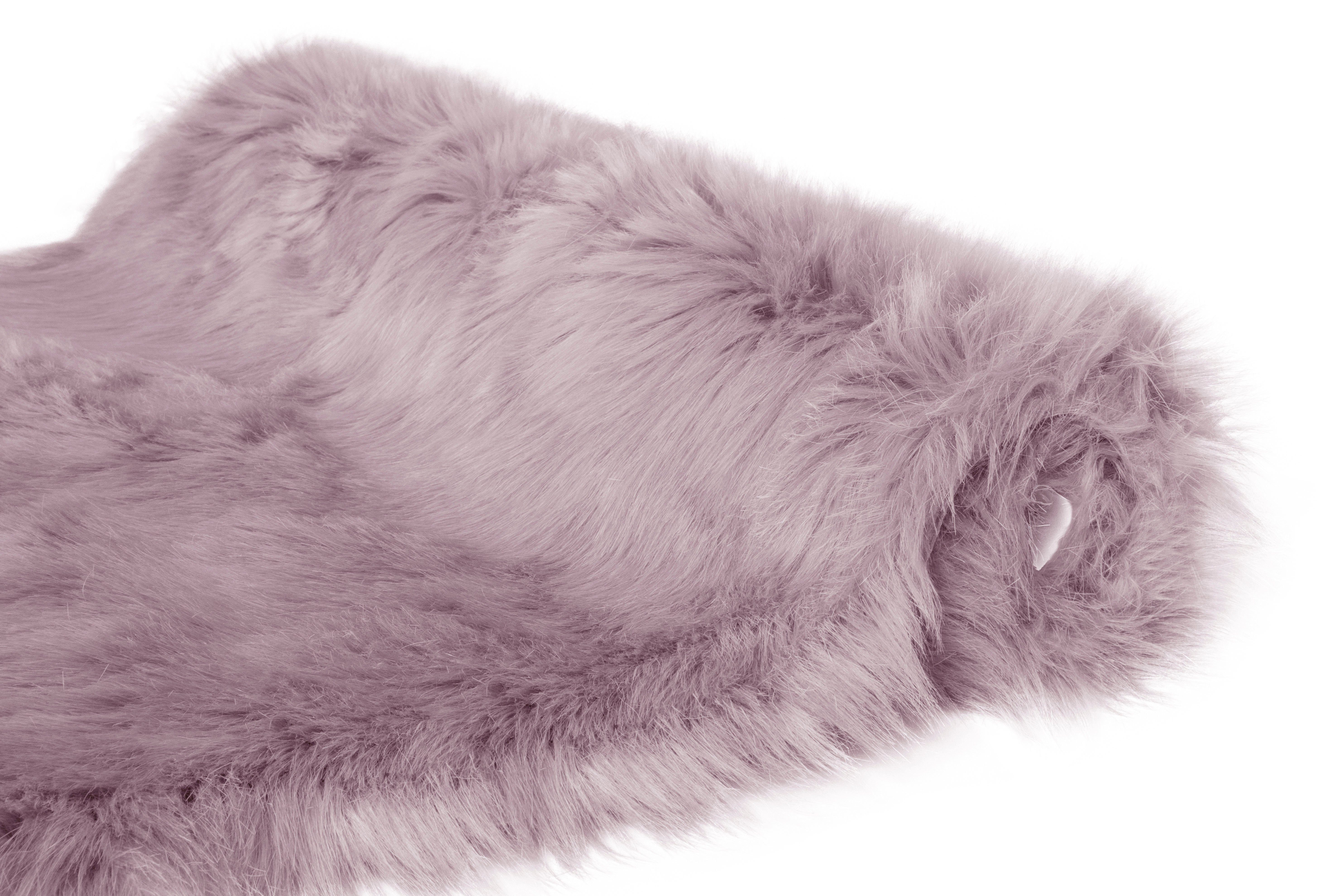 OTTO home Hochflor-Teppich Valeria, Fellteppich, kuschelig, flauschig, rechteckig, Höhe: 60 mm, Kunstfell, weiche Teppiche, Wohnzimmer, Schlafzimmer, Esszimmer – Bild 4 von 5