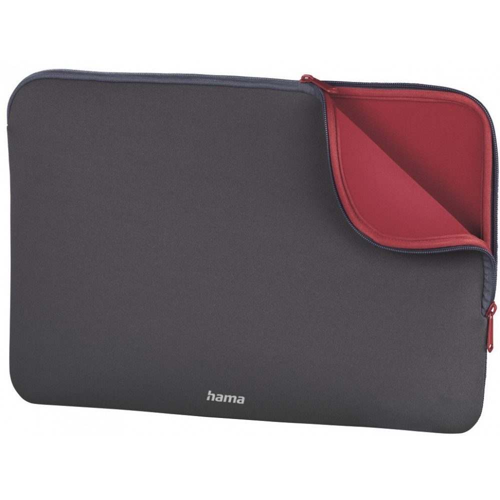 Hama Notebook-Rucksack Hama Laptop-Sleeve Neoprene 44 cm grau - Schutzhülle (Hochwertige Materialien, Modernes Design)