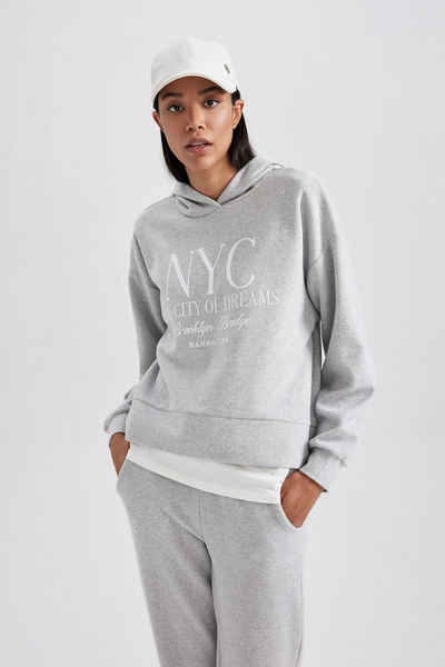 DeFacto Sweatshirt Damen Sweatshirt REGULAR FIT