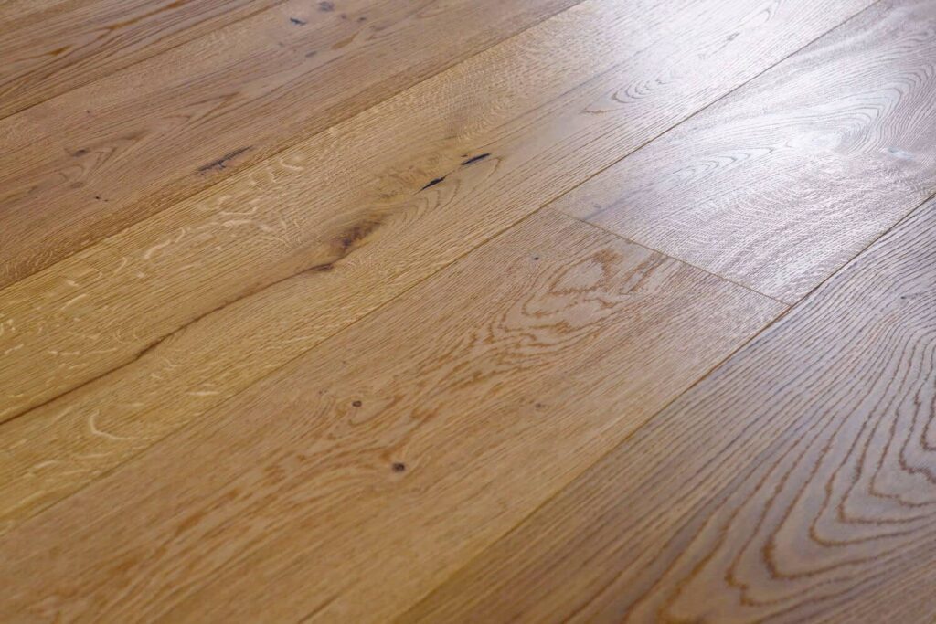 DielenDealer Parkett Fertigparkett Eiche Kansas XL- 3-Schicht geölt, gebürstet, rustikal, mit Klicksystem, 3,432qm pro Paket