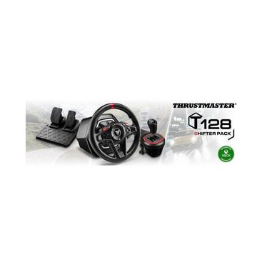 Thrustmaster T128 Shifter Pack, Gaming Lenkrad, mit Pedalen, Drehwinkel bis 900° Gaming-Lenkrad (kompatibel mit PC, Xbox Series X, S und Xbox One, Pedale)
