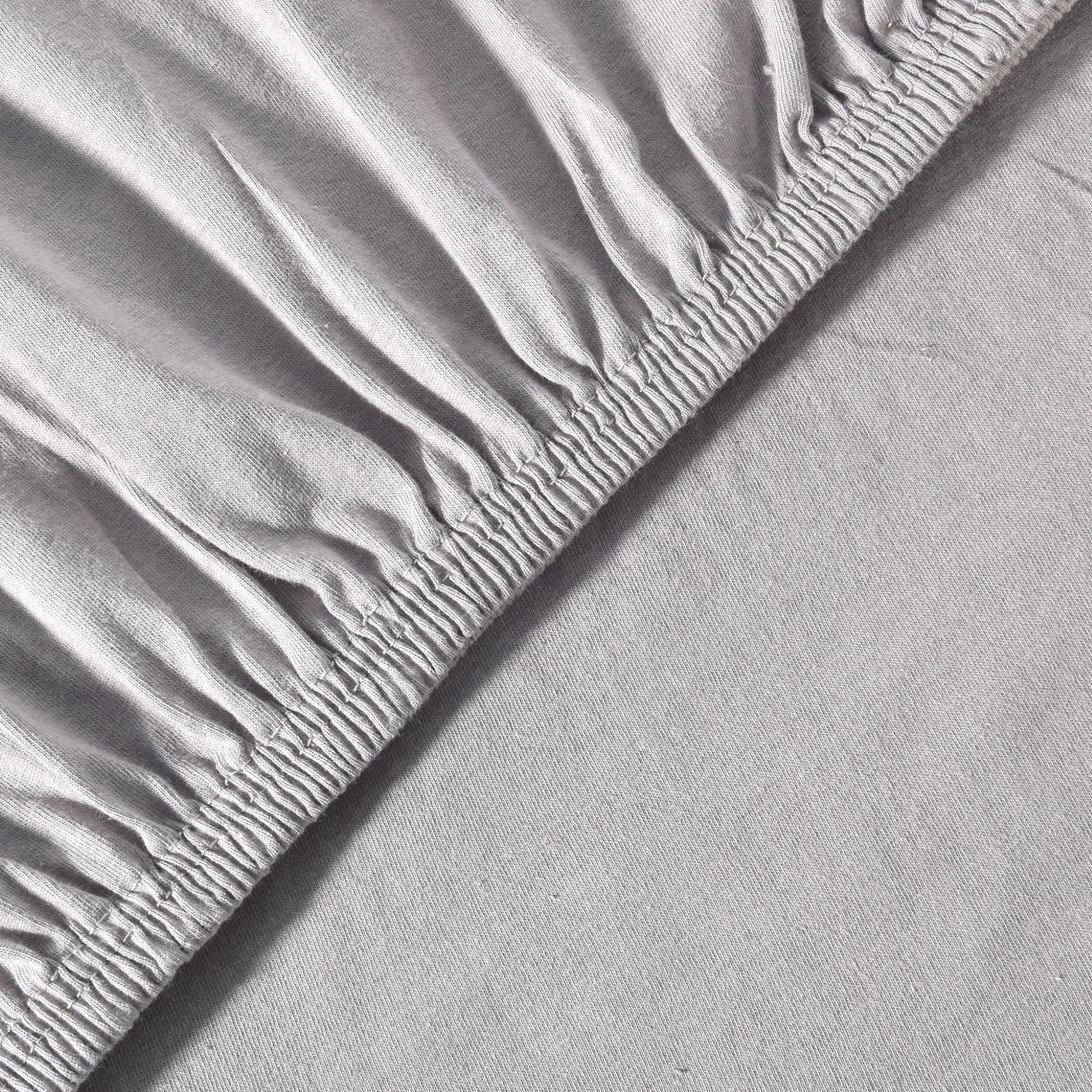 leevitex® Spannbettlaken Premium, verschiedene Größen, Stoffgewicht 195 g/m², 40 cm Steghöhe, Jersey-Elasthan, Gummizug: rundum, (1 Stück), verschiedene Farben, OEKO-TEX® STANDARD 100 zertifiziert