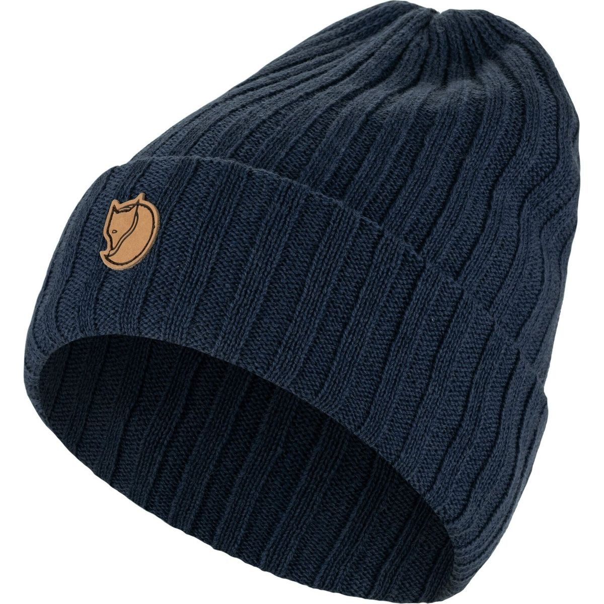 Fjällräven Beanie Byron Hat Hochwertige Wollmütze mit doppeltem Strick für optimale Wärme und