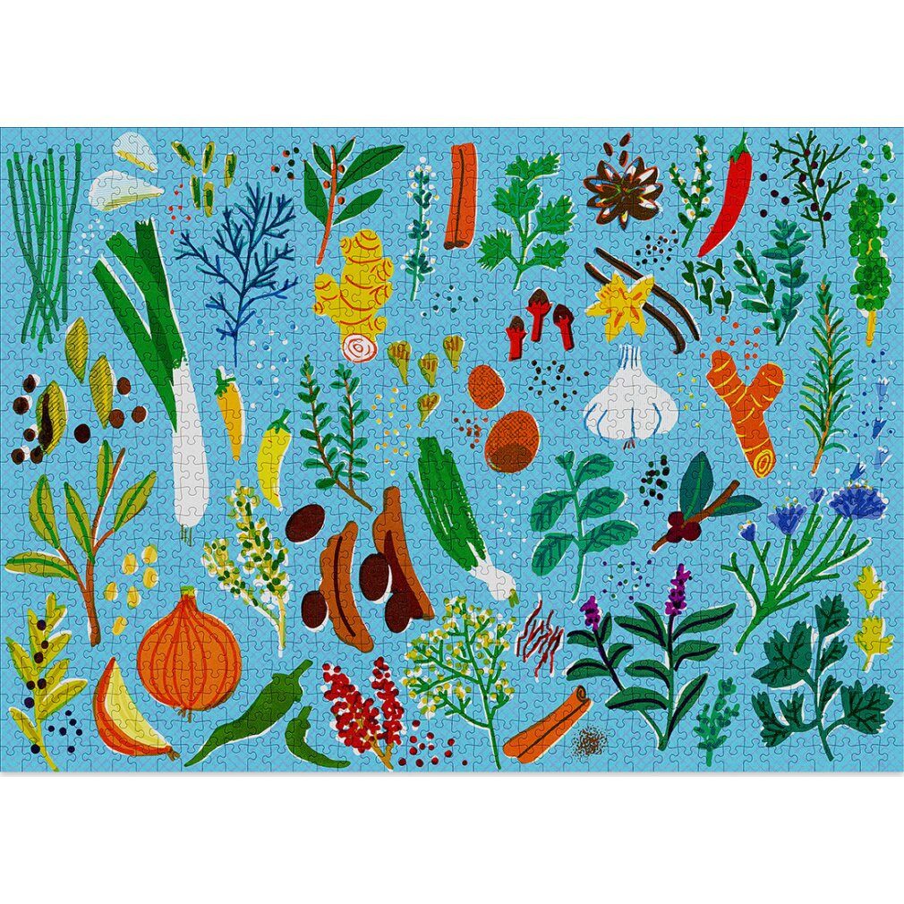 CLOUDBERRIES Puzzle CLOUDBERRIES Puzzle Speisekammer 1000 Teile, Puzzleteile