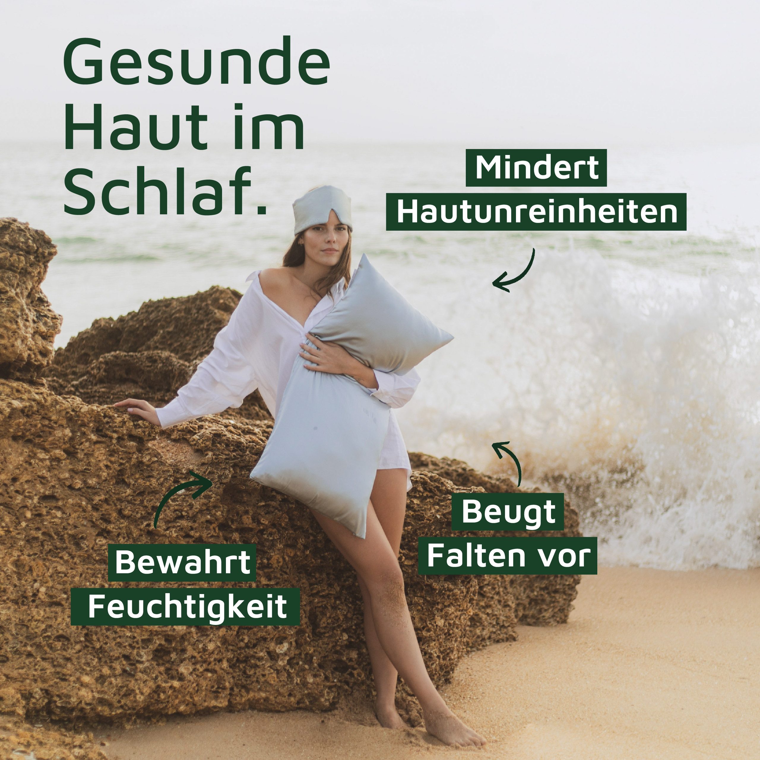 bene-sleep. Kissenbezug bene-sleep® Seidenbezug – 22 günstig online kaufen