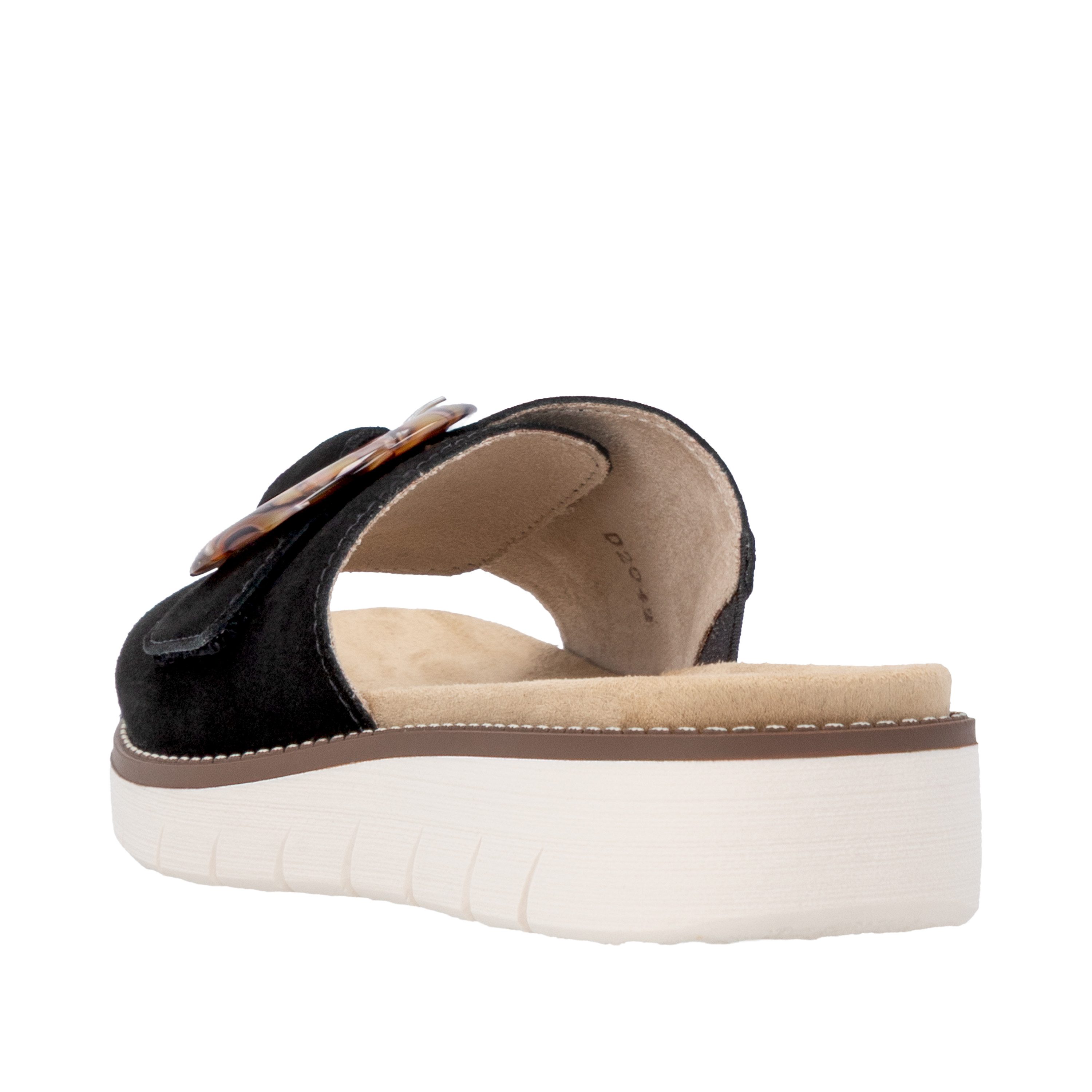 Remonte Pantolette Sommerschuh, Hausschuh mit praktischem Klettverschluss