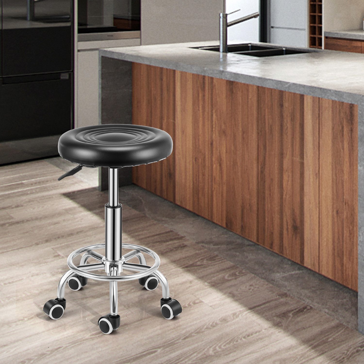 oyajia Drehhocker Höhenverstellbar Barhocker Ergonomie Rollbare günstig online kaufen