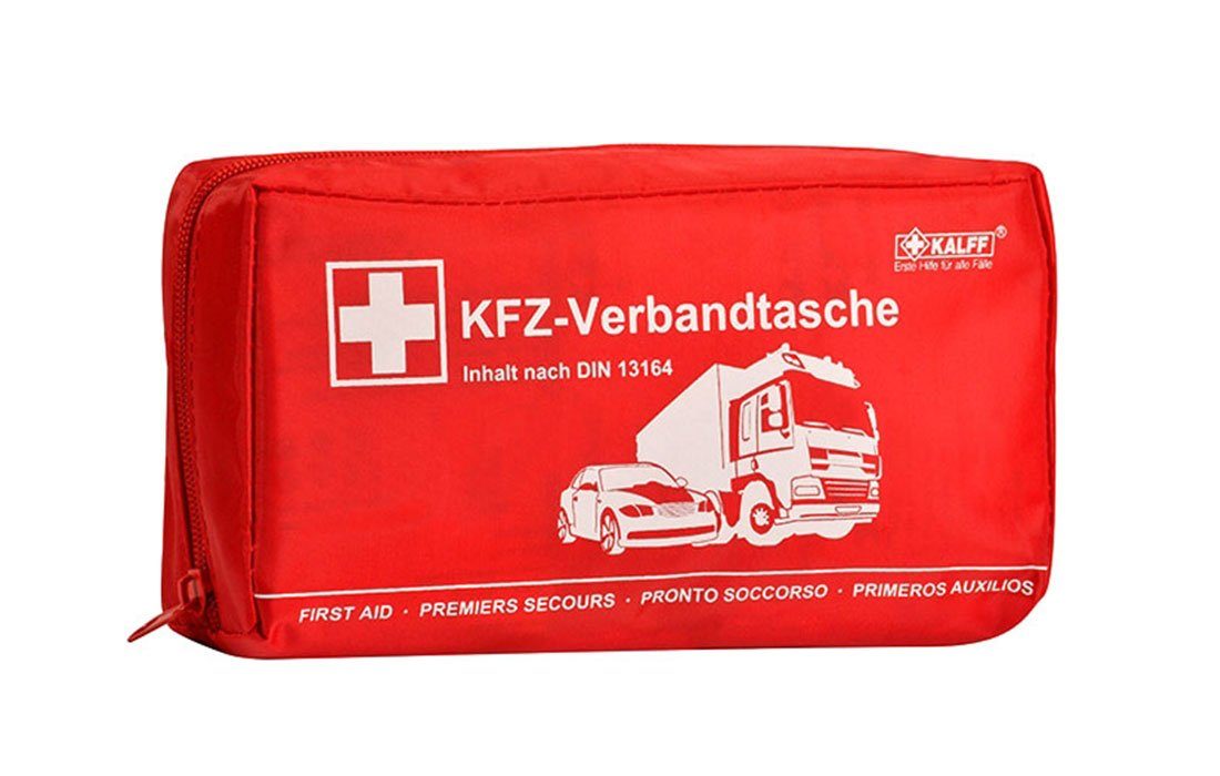 Kalff Erste-Hilfe-Set KFZ-Verbandtasche "standard" rot