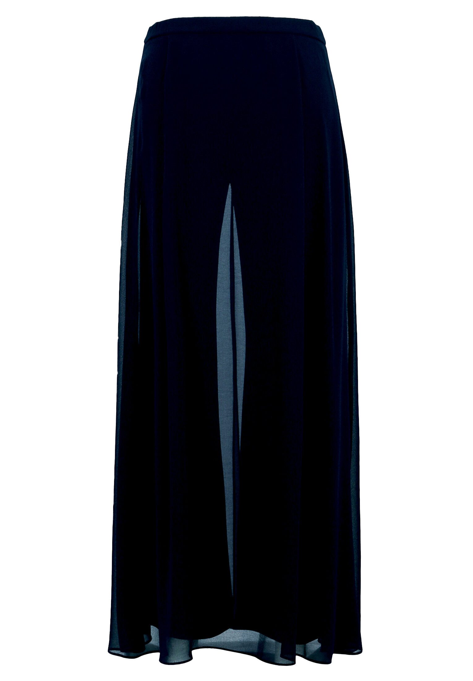 Vera Mont 2-in-1-Hose Damen mit weitem Bein Materialmix