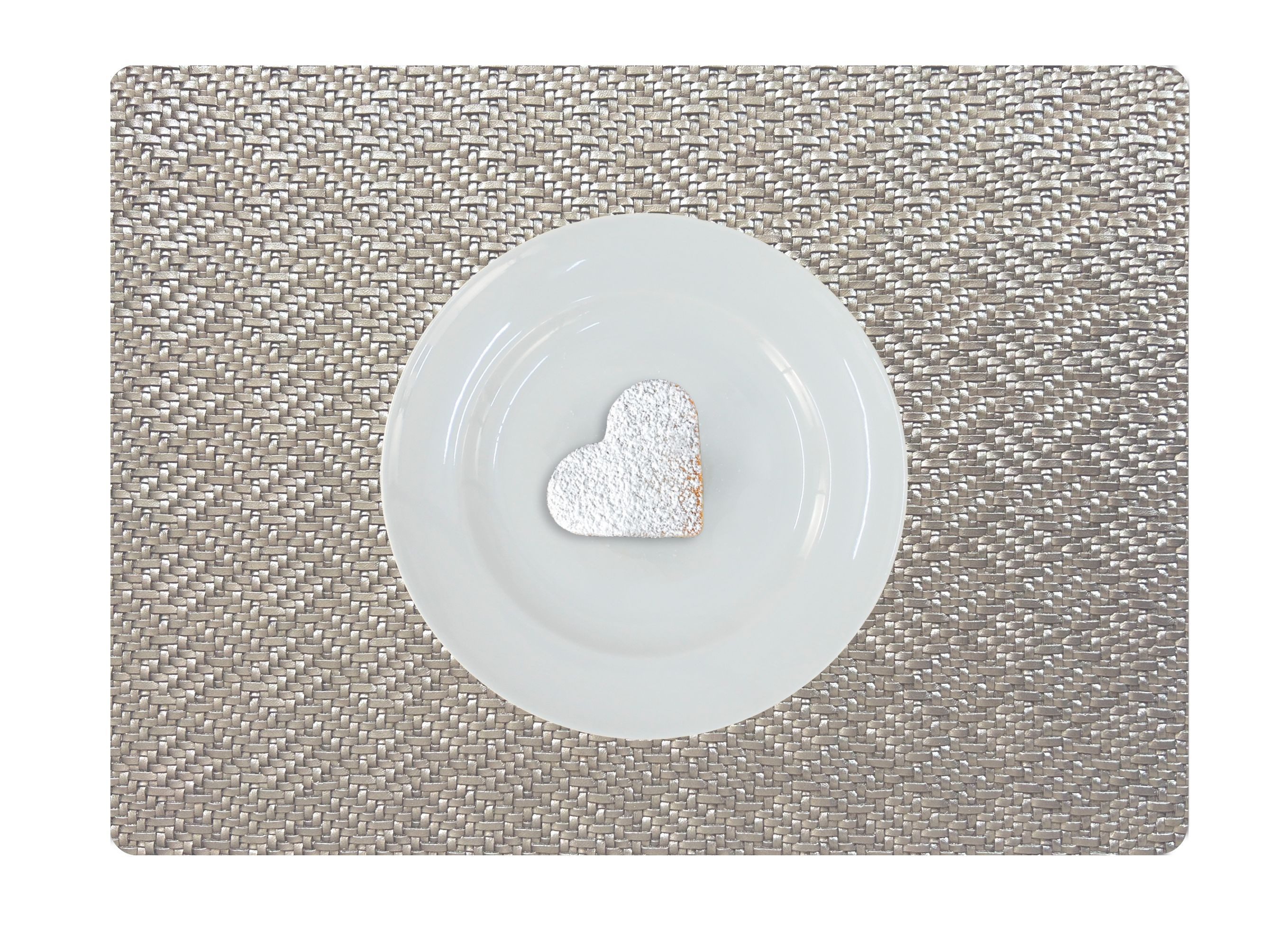 APELT Platzset Metallico, (1-St), abwaschbar