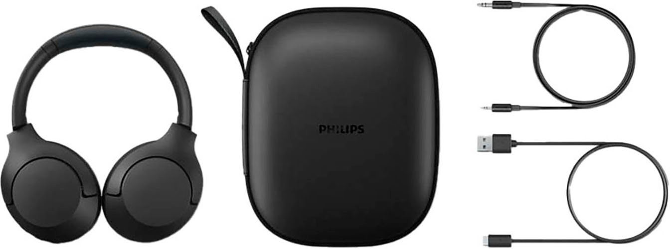 Philips TAH8506 Over-Ear-Kopfhörer (ANC), Bluetooth) (Active schwarz Noise Cancelling