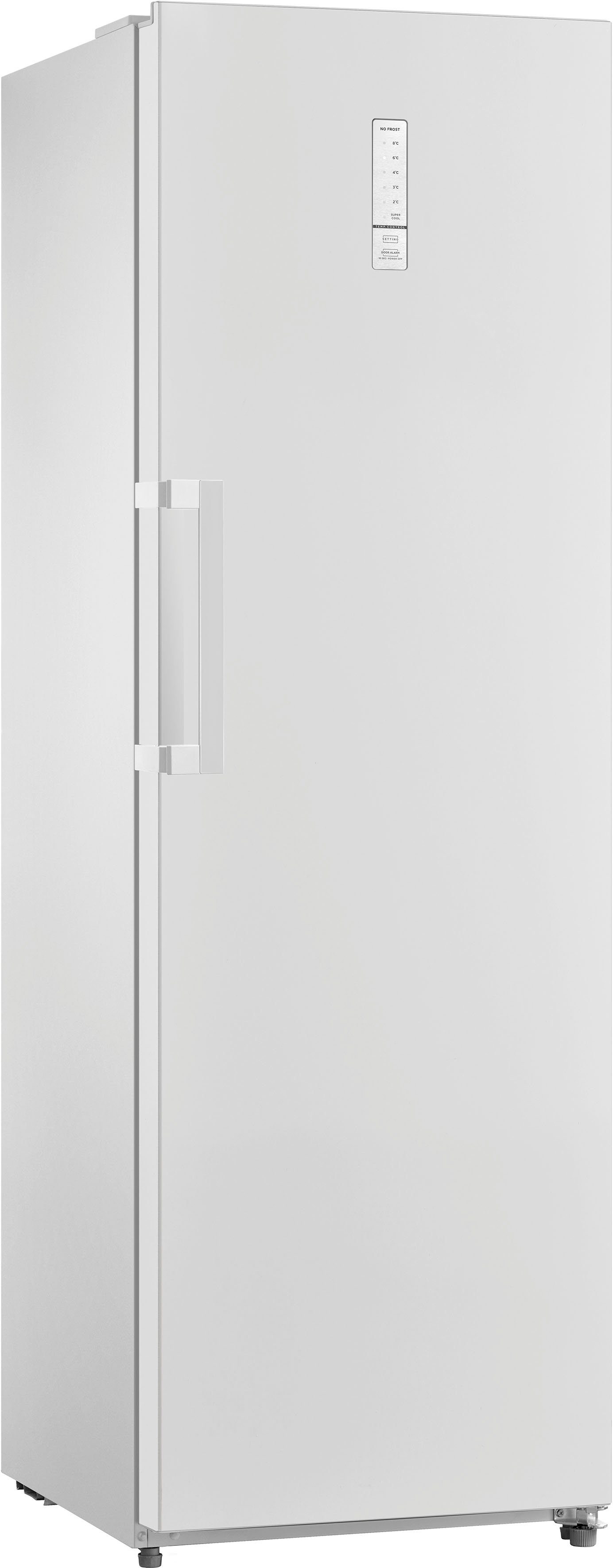 Hanseatic Kühlschrank HKS18560EDW, 59,5 185,5 Schnellkühlfunktion, hoch, cm Display, Türalarm cm breit