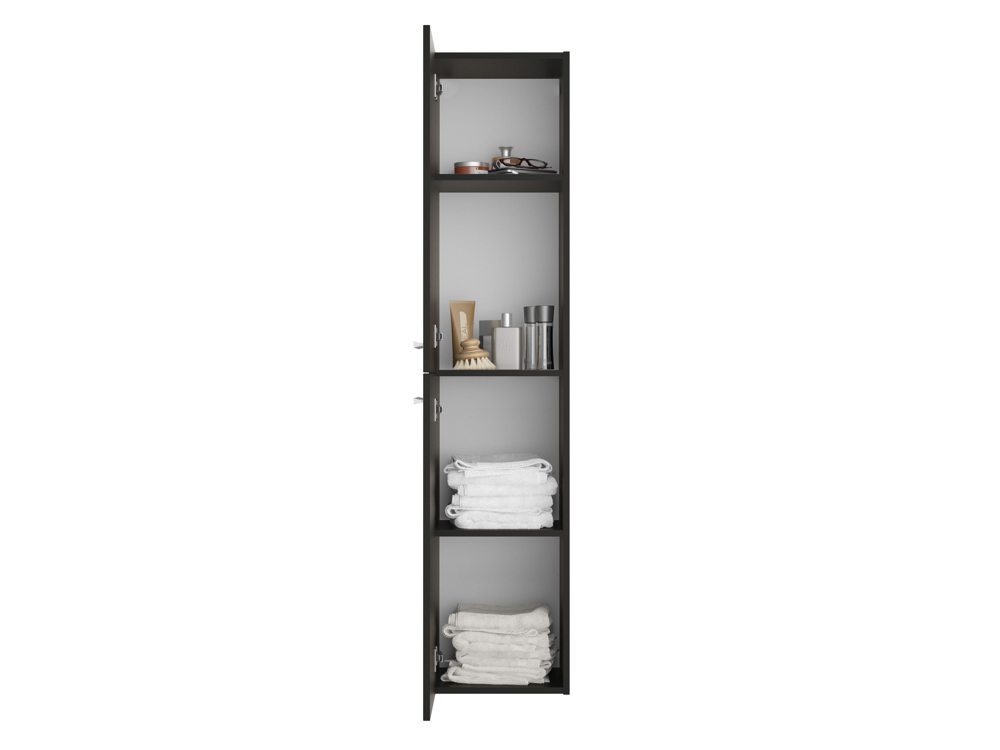 SIEPER Hochschrank Hochschrank HS-01 35 Anthrazit (1-St) ja