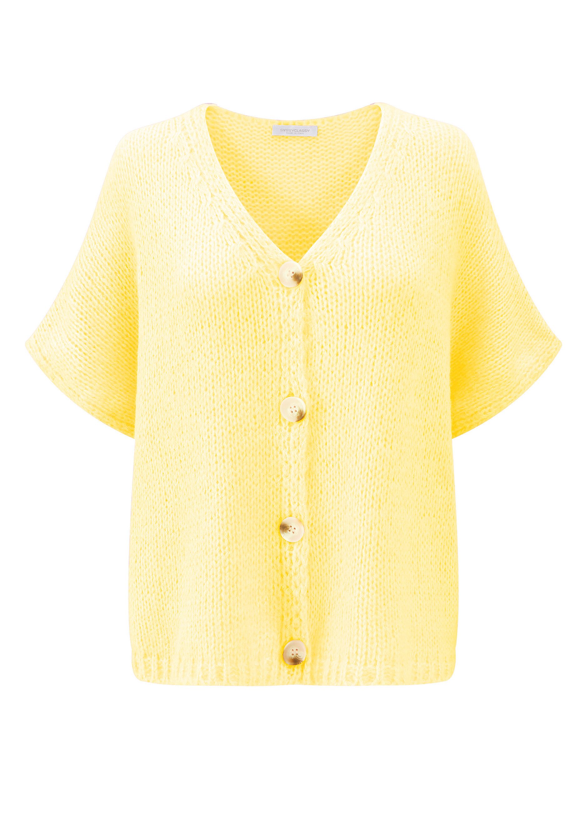 SASSYCLASSY Cardigan Oversize Strickweste für Damen Ärmellose Weste aus Str günstig online kaufen