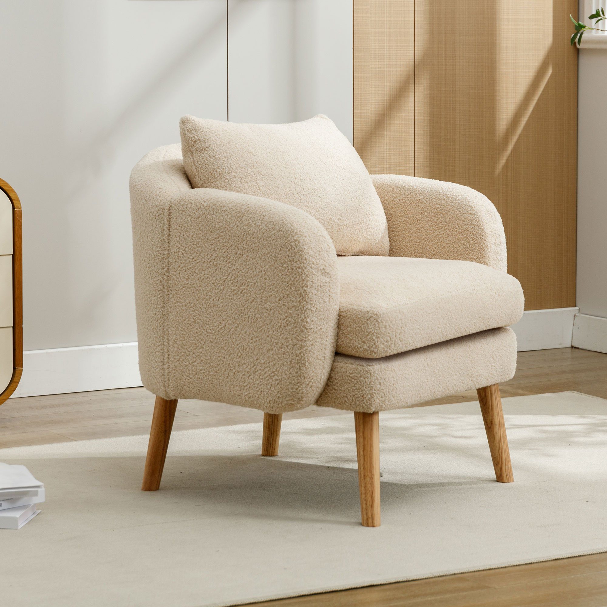 KLAM HOME Sessel Ohrensessel, Relaxsessel, Lehnsessel günstig online kaufen
