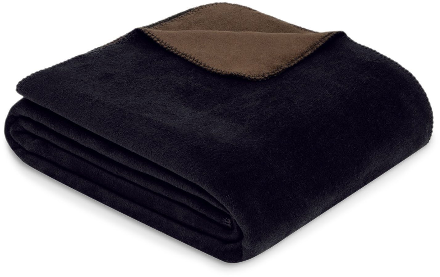 Wohndecke Wohndecke Doubleface Dublin, IBENA, in trendigen Farben