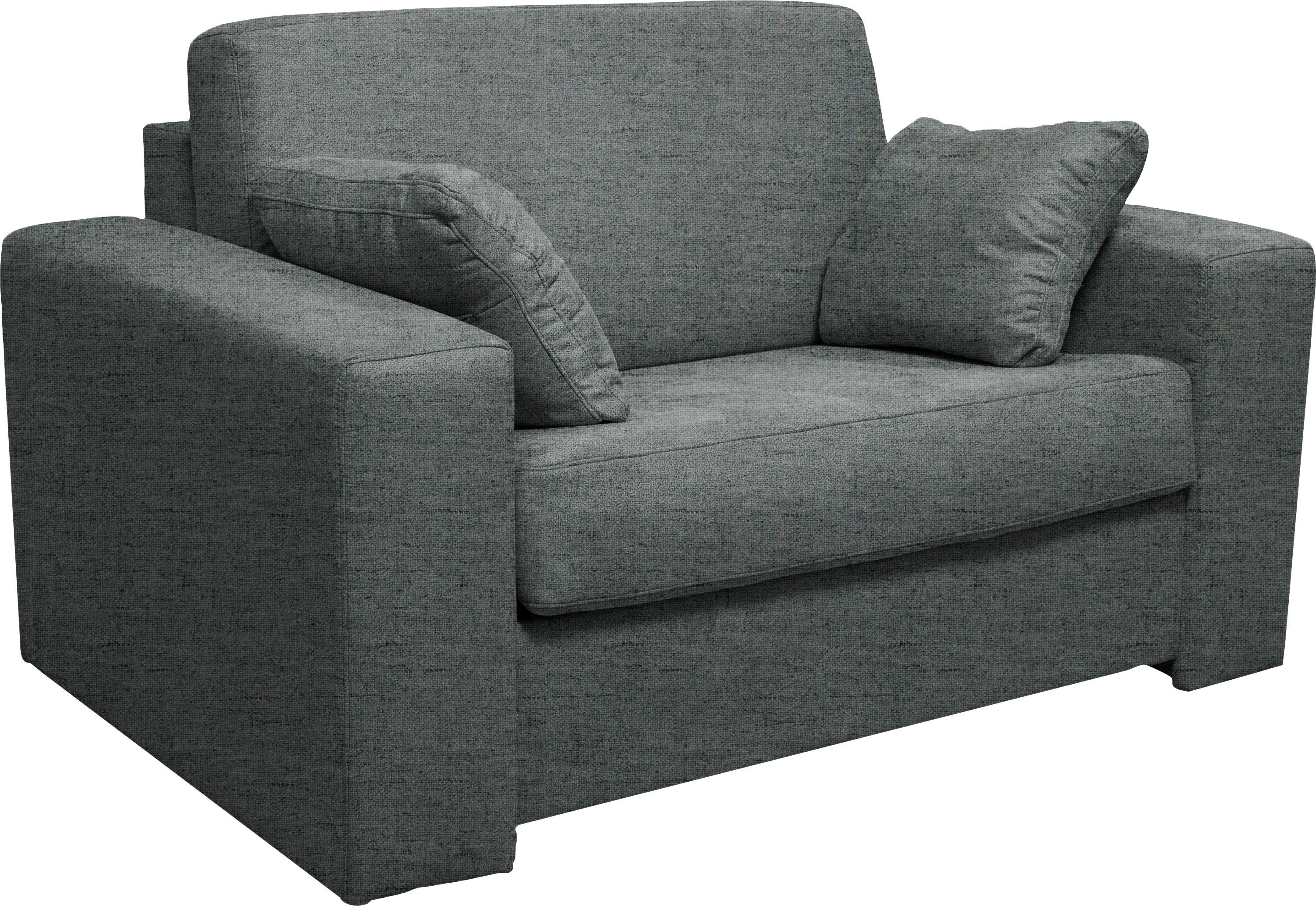 Dauerschlaffunktion, Sessel Unterfederung, ca Liegemaße Home 83x198 cm Roma, mit affaire