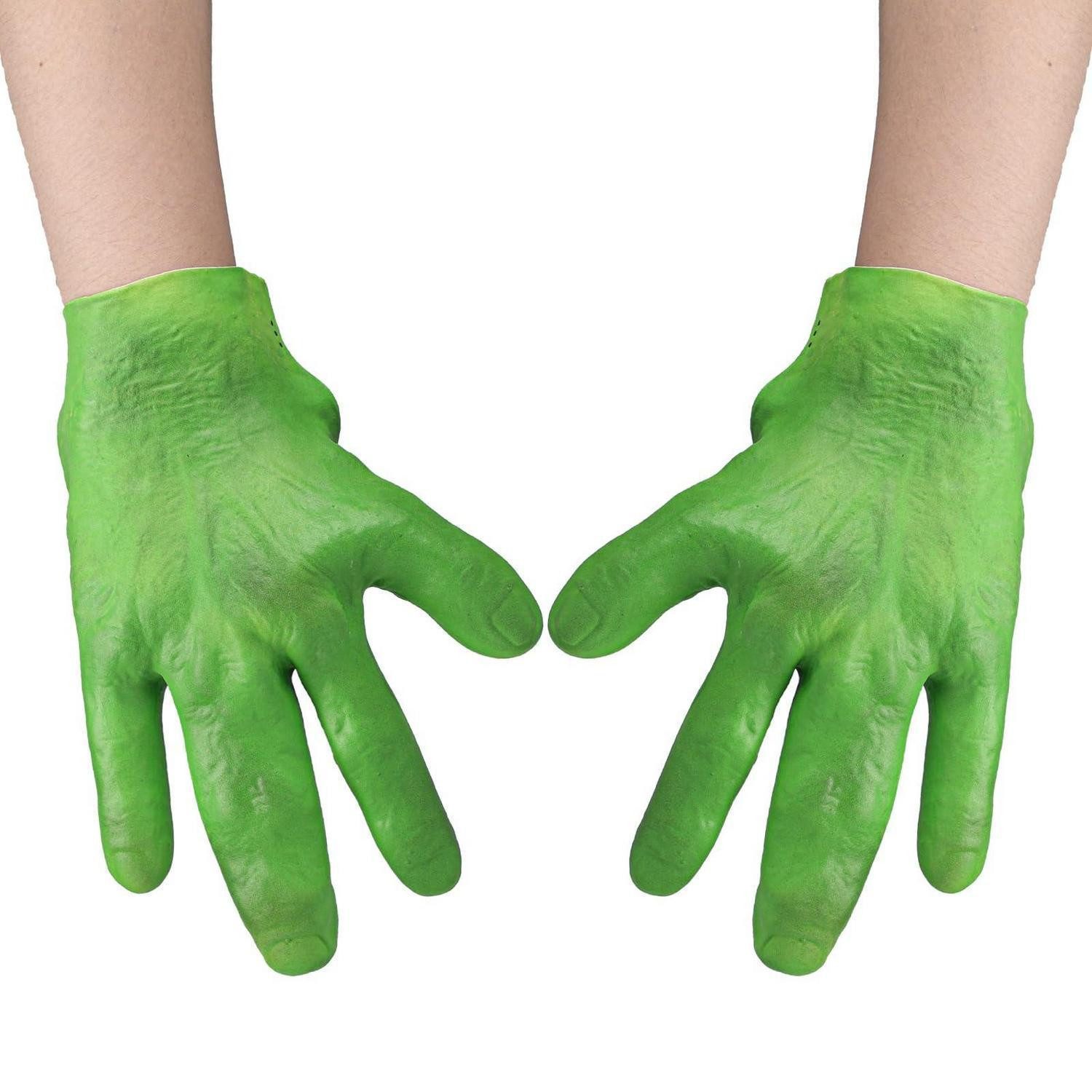 LuxusKollektion Monster-Kostüm Handschuhe Grüne Alien Gruselig