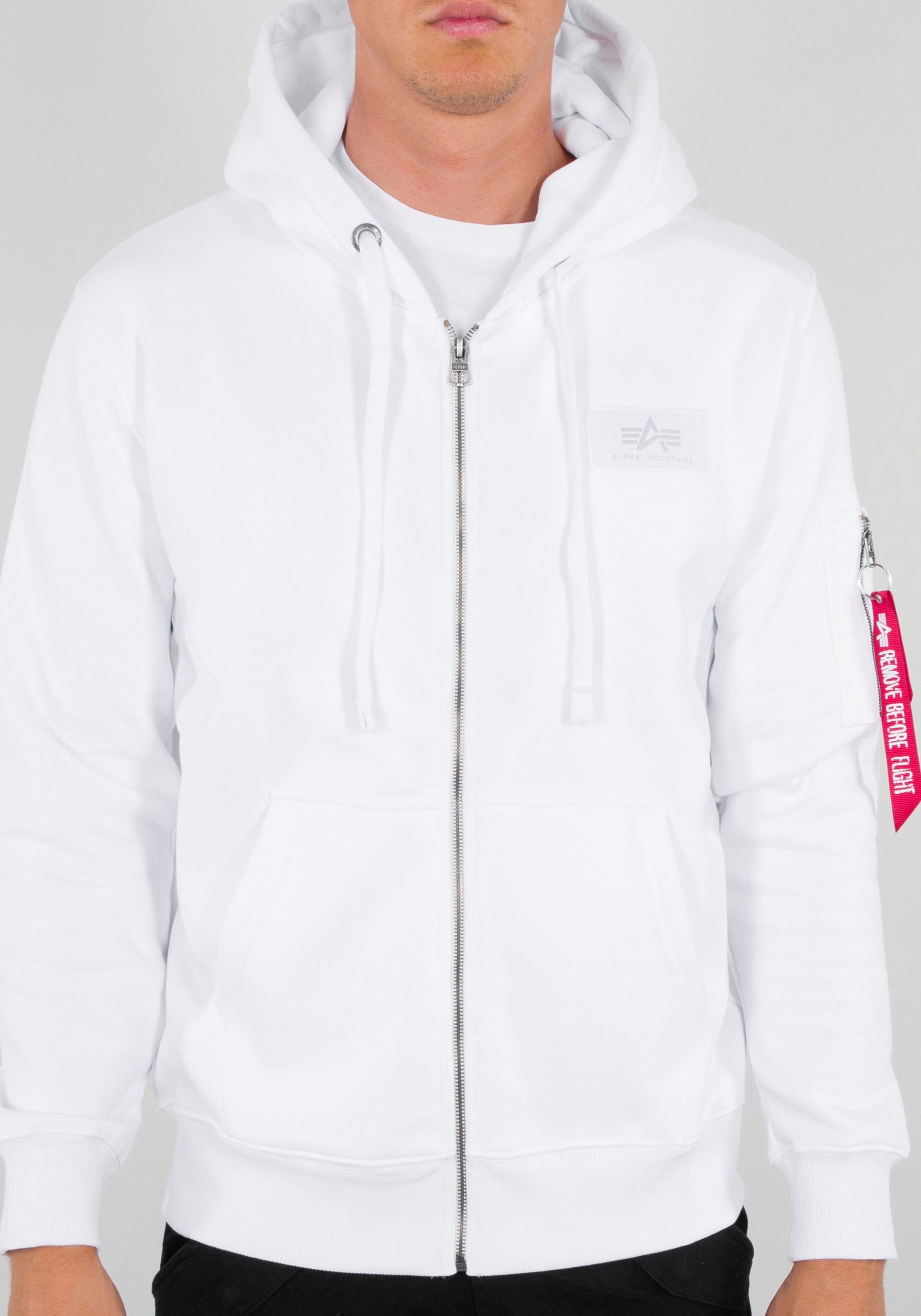 Alpha Industries Kapuzensweatjacke Back Print Zip Hoody