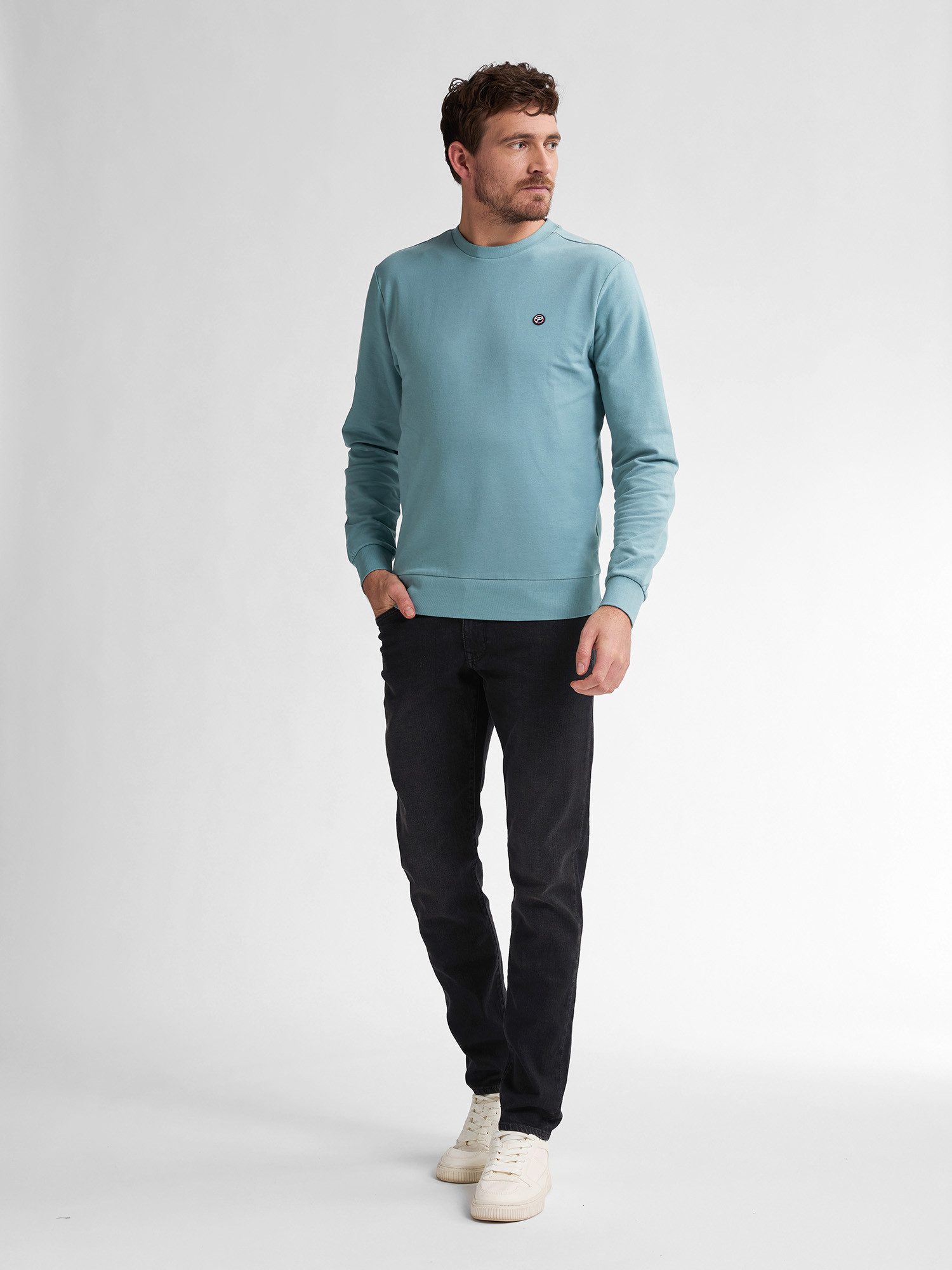 Petrol Industries Sweatshirt mit Logo Stickerei – Bild 4 von 5
