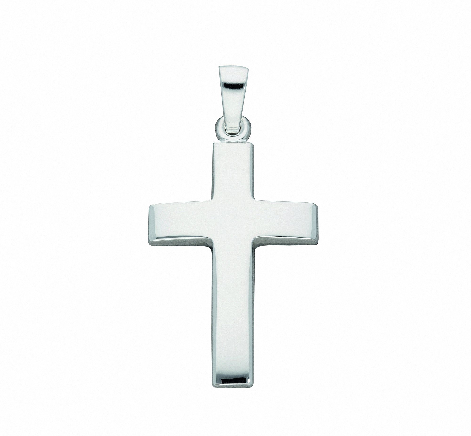 Anhänger Adelia´s Schmuckset mit 925 mit - Kette Halskette Set Kreuz Anhänger, Silber