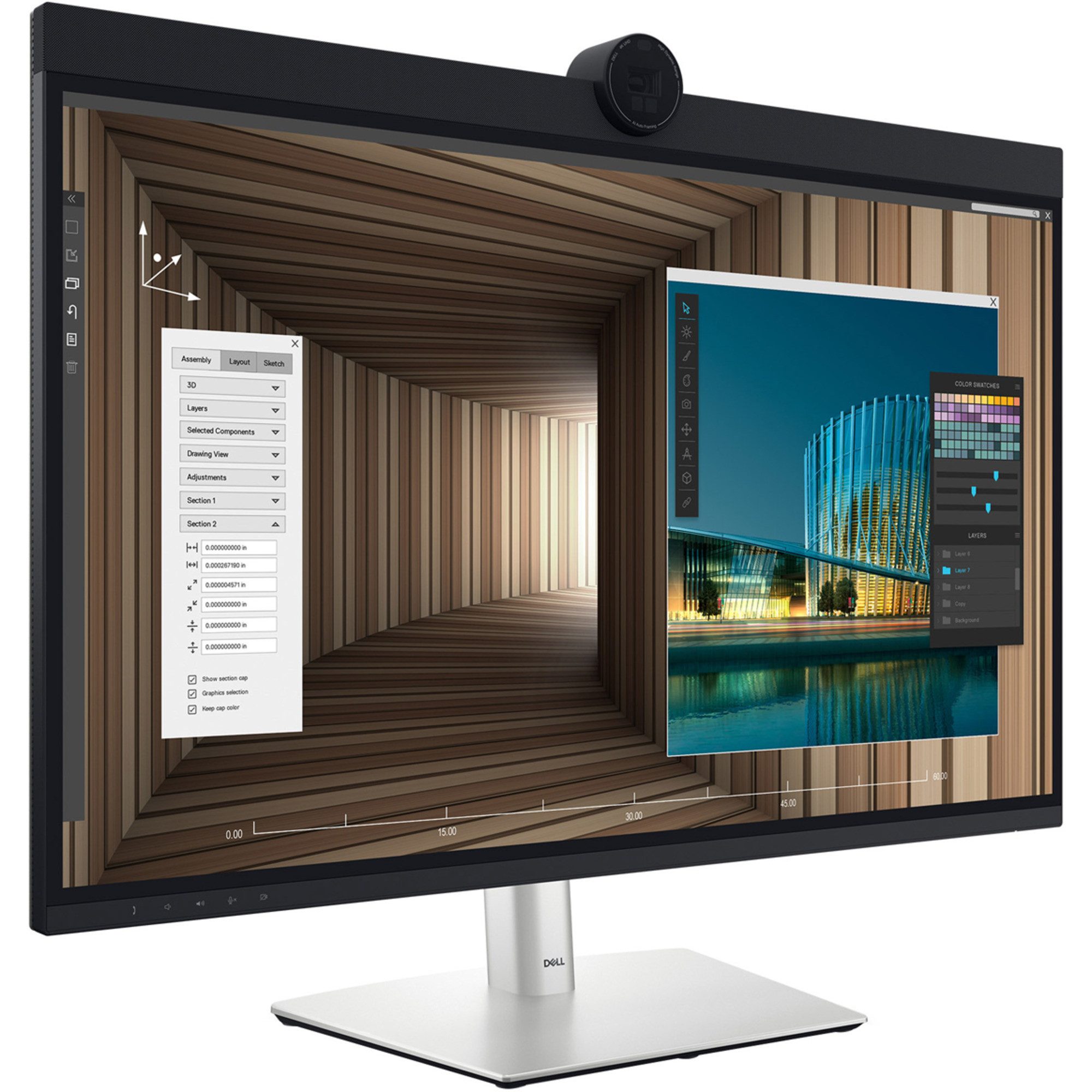 Dell UltraSharp U3224KBA, LED-Monitor, TFT-Monitor