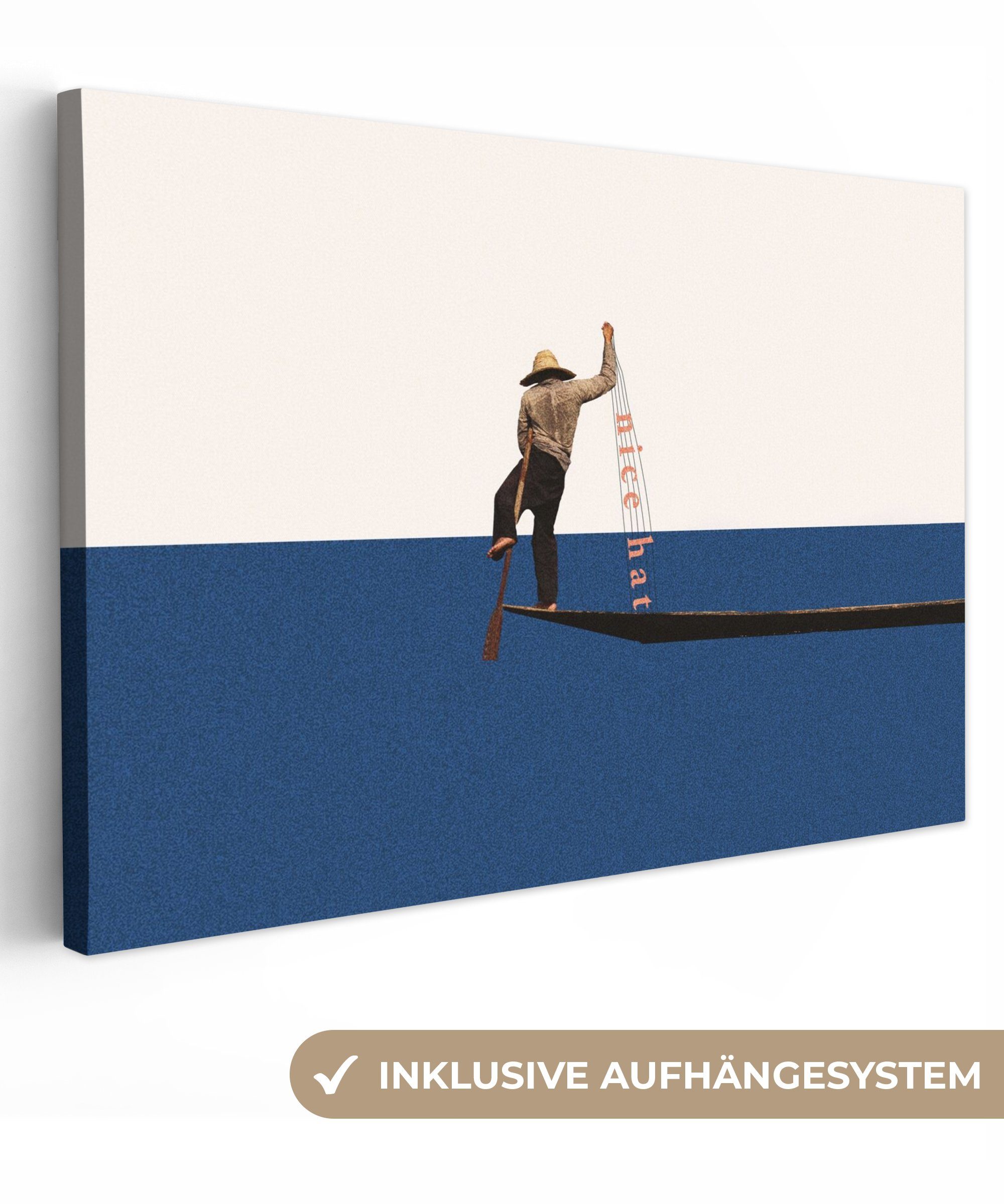 OneMillionCanvasses® Leinwandbild Frau - Komplimente - günstig online kaufen