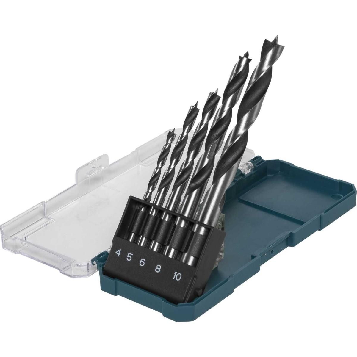 Akku-Multifunktionswerkzeug Makita D-72861 Holzbohrer-Set 4-10mm
