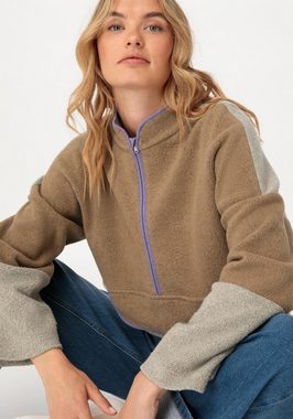 Hessnatur Sweatshirt BETTERRECYCLING Oversize aus reiner Bio-Baumwolle (1-tlg)