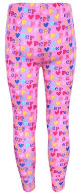 Sarcia.eu 7/8-Leggings Pinke Mädchen-Leggings Peppa Pig Peppa Wutz 4 Jahre