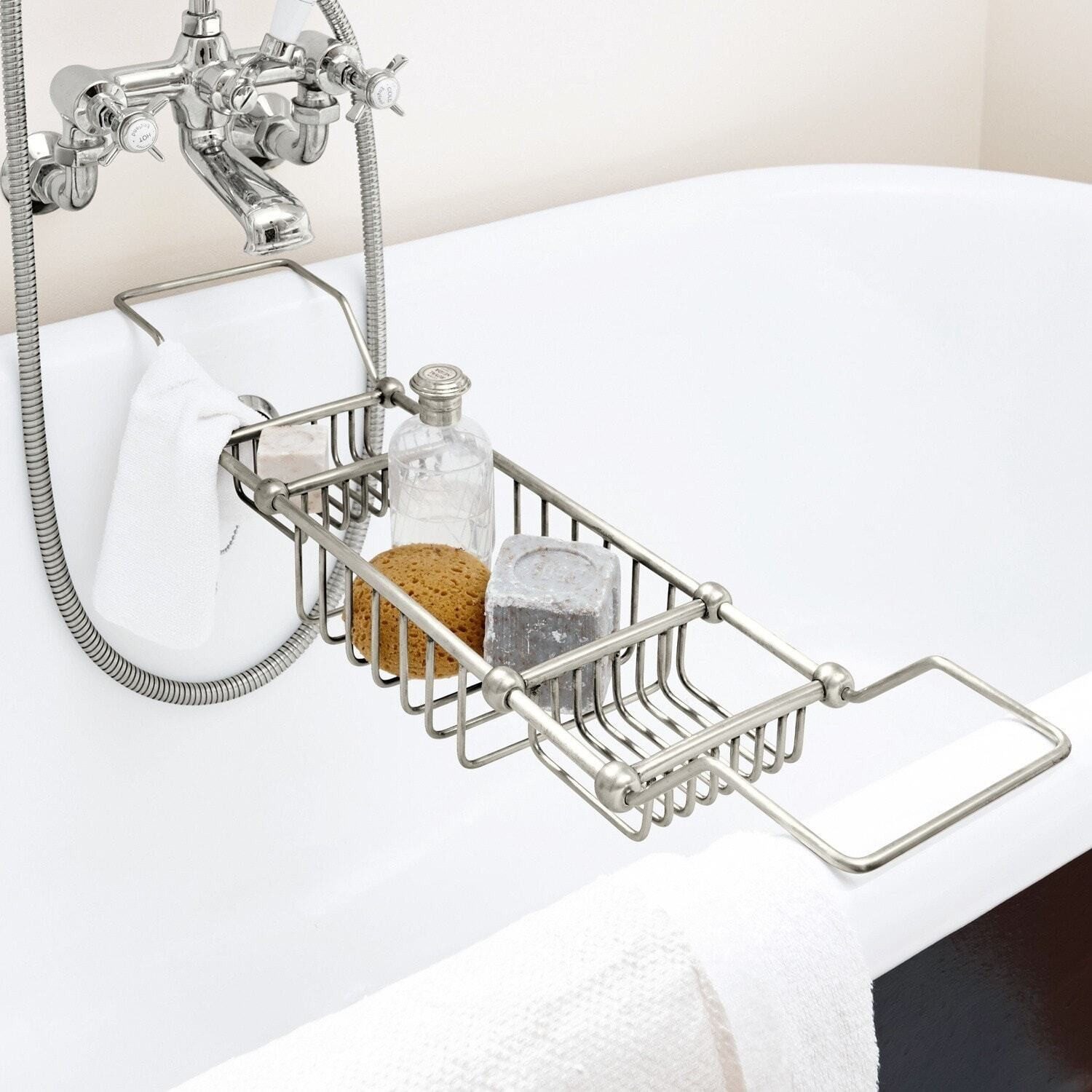 Mirabeau Badorganizer Badewannenablage Livienne antiksilber günstig online kaufen