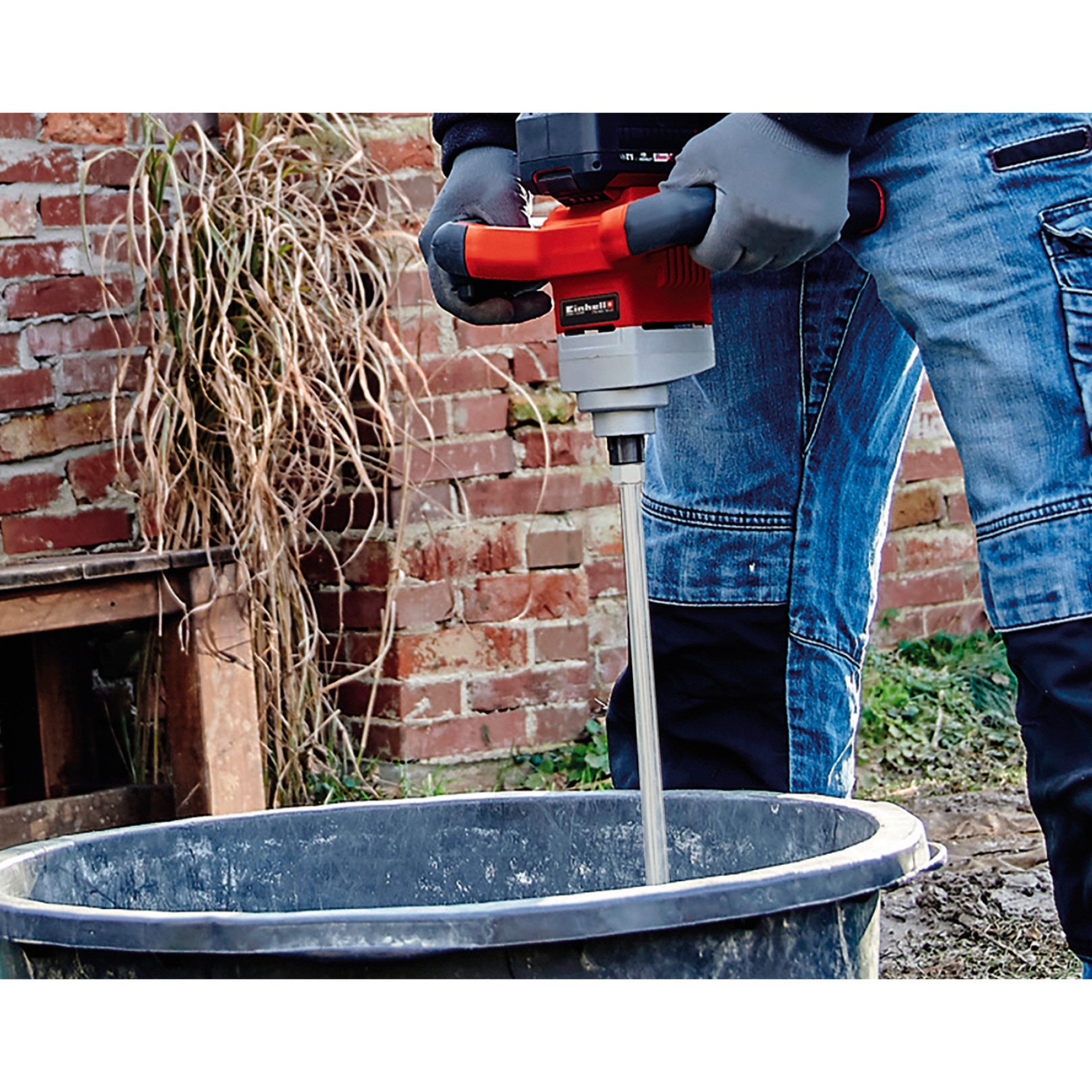 Einhell Rührwerk EINHELL Rührer Farbe M14, Ø 120 x 600mm, Rührkorb günstig online kaufen